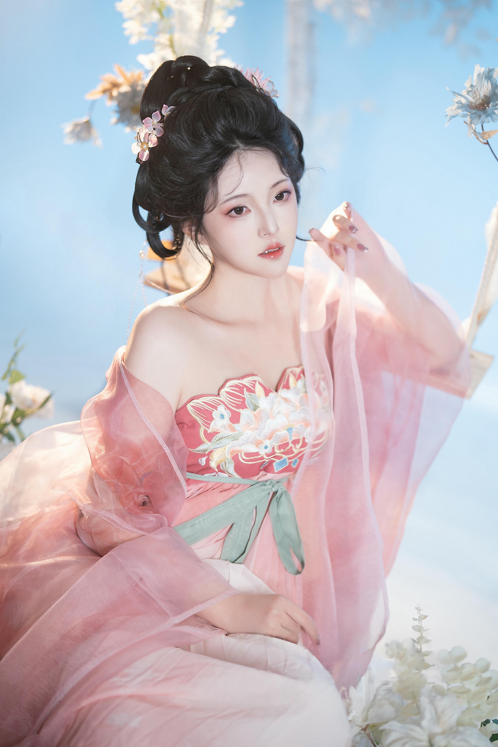 Natsuko夏夏子 NO.053 瑶池洗凝脂 (&星澜)[111P 2V 1.18G]-夏夏子单人 [16P]_第1集