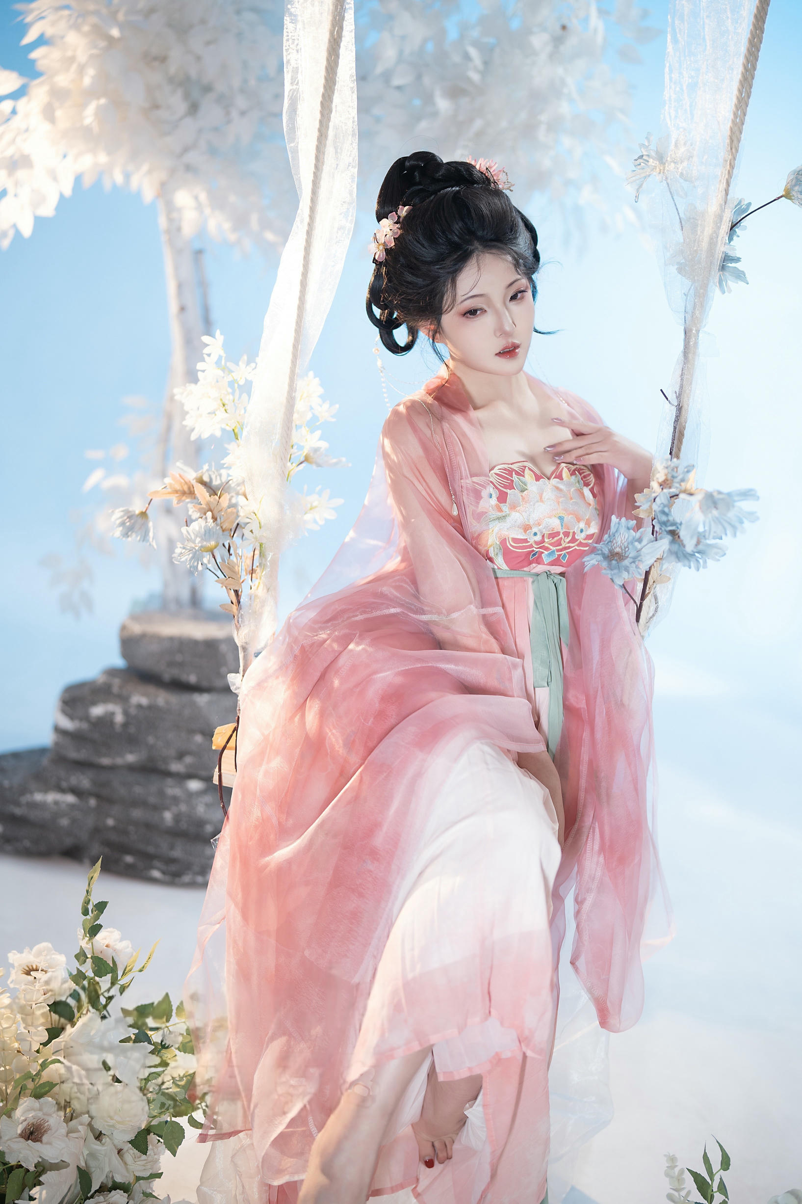 Natsuko夏夏子 NO.053 瑶池洗凝脂 (&星澜)[111P 2V 1.18G]-夏夏子单人 [16P]_第1集