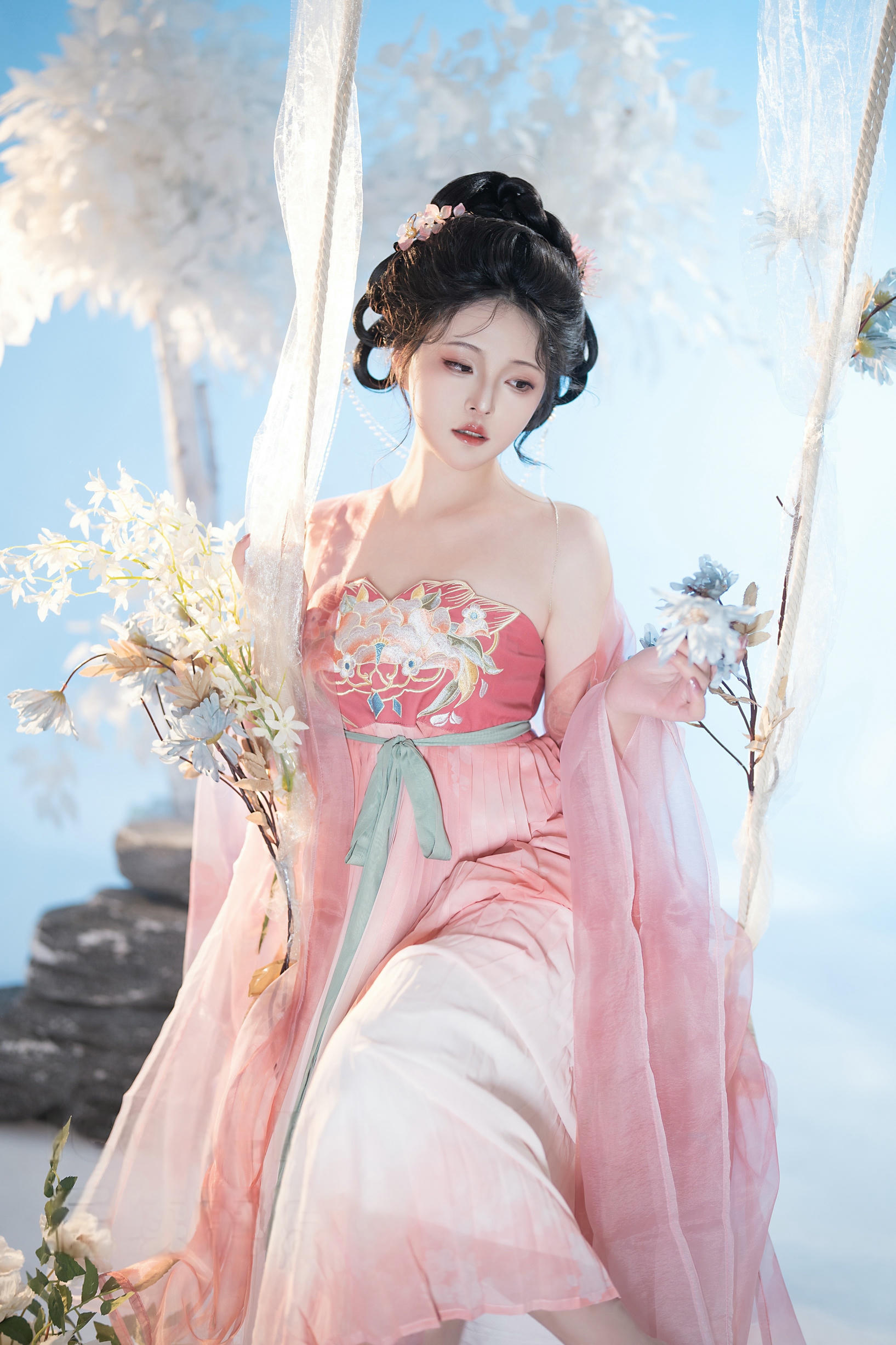 Natsuko夏夏子 NO.053 瑶池洗凝脂 (&星澜)[111P 2V 1.18G]-夏夏子单人 [16P]_第1集