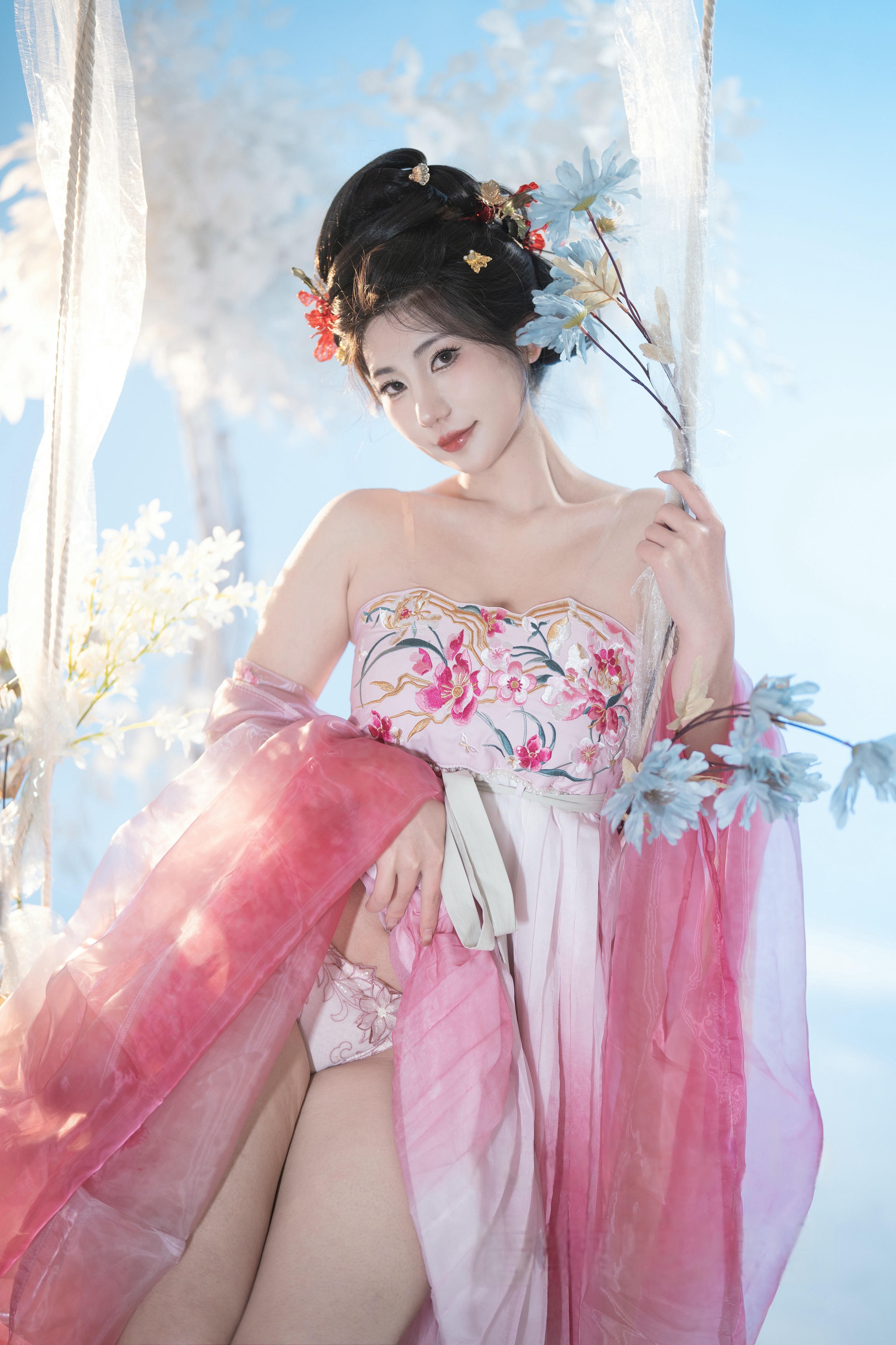 Natsuko夏夏子 NO.053 瑶池洗凝脂 (&星澜)[111P 2V 1.18G]-星澜单人 [18P]_第1集