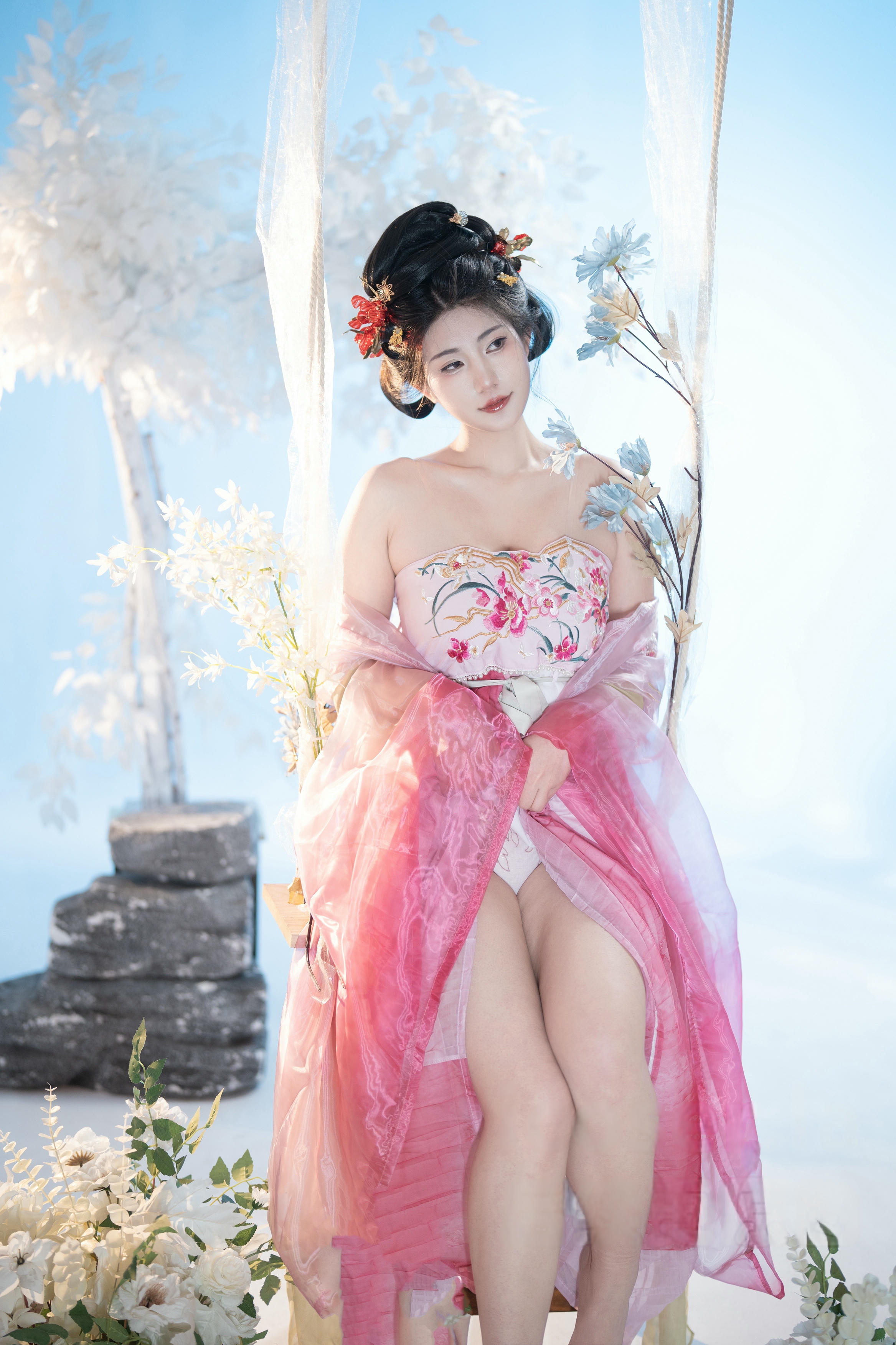 Natsuko夏夏子 NO.053 瑶池洗凝脂 (&星澜)[111P 2V 1.18G]-星澜单人 [18P]_第1集