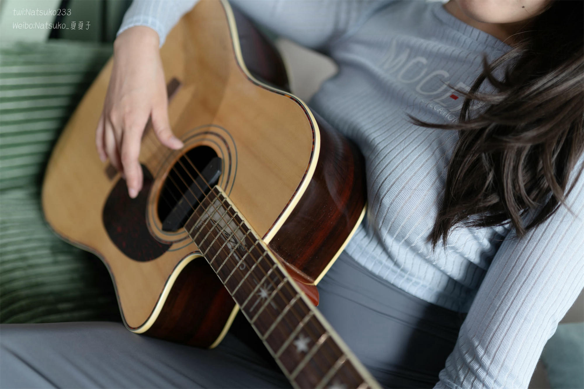 Natsuko夏夏子 NO.006 吉他妹妹 [48P-209MB]_第1集