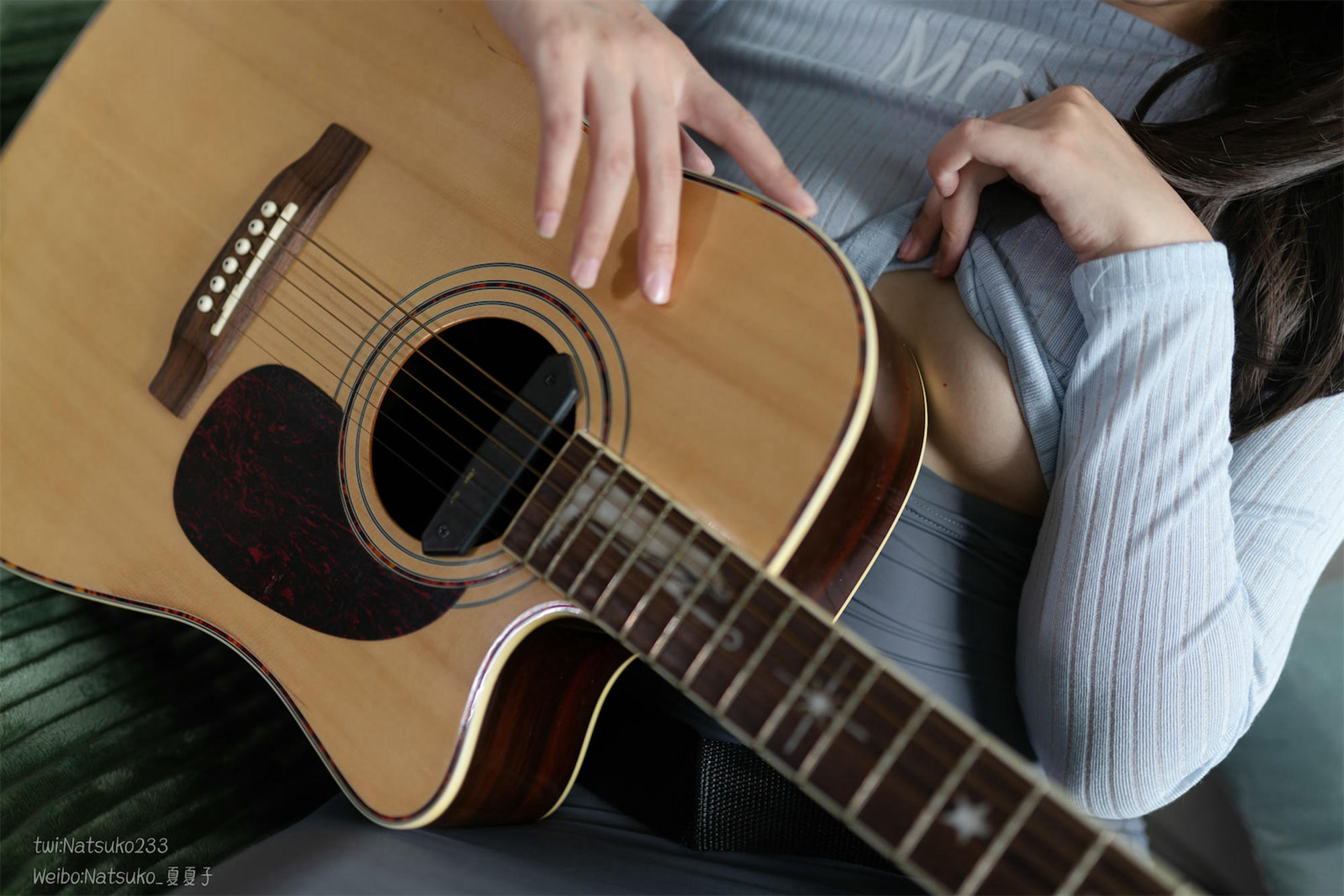 Natsuko夏夏子 NO.006 吉他妹妹 [48P-209MB]_第1集