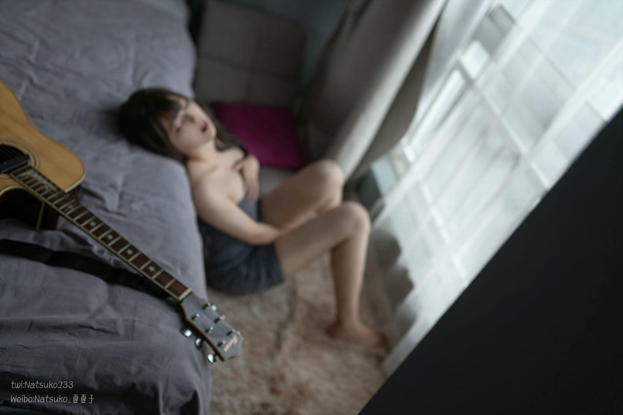 Natsuko夏夏子 NO.006 吉他妹妹 [48P-209MB]_第2集