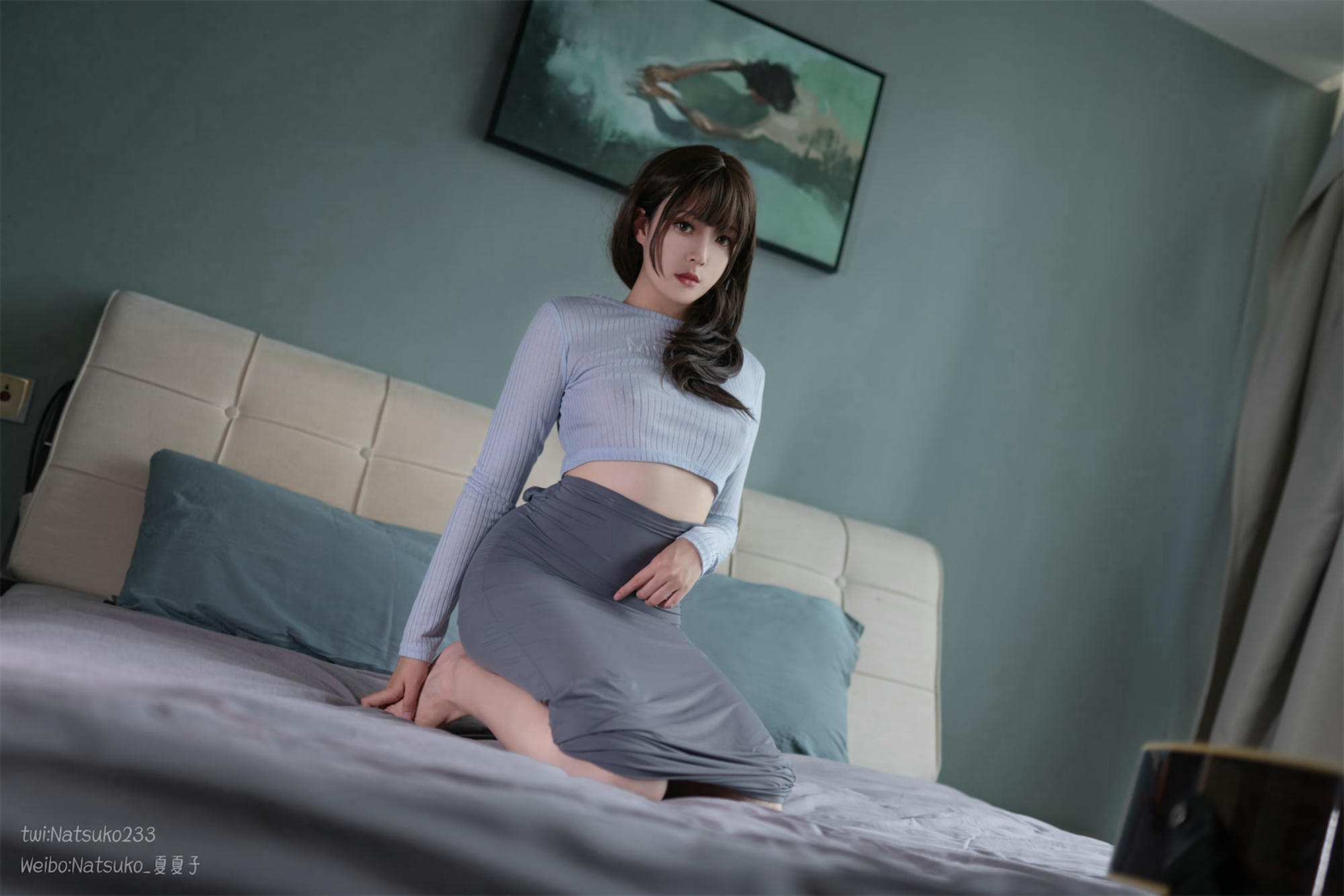 Natsuko夏夏子 NO.006 吉他妹妹 [48P-209MB]_第2集