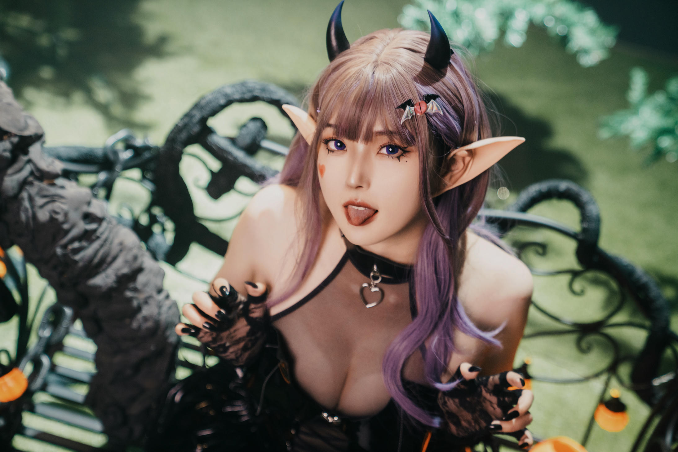 Natsuko夏夏子 NO.056 万圣小魔女[52P-1V-566.9M]_第1集