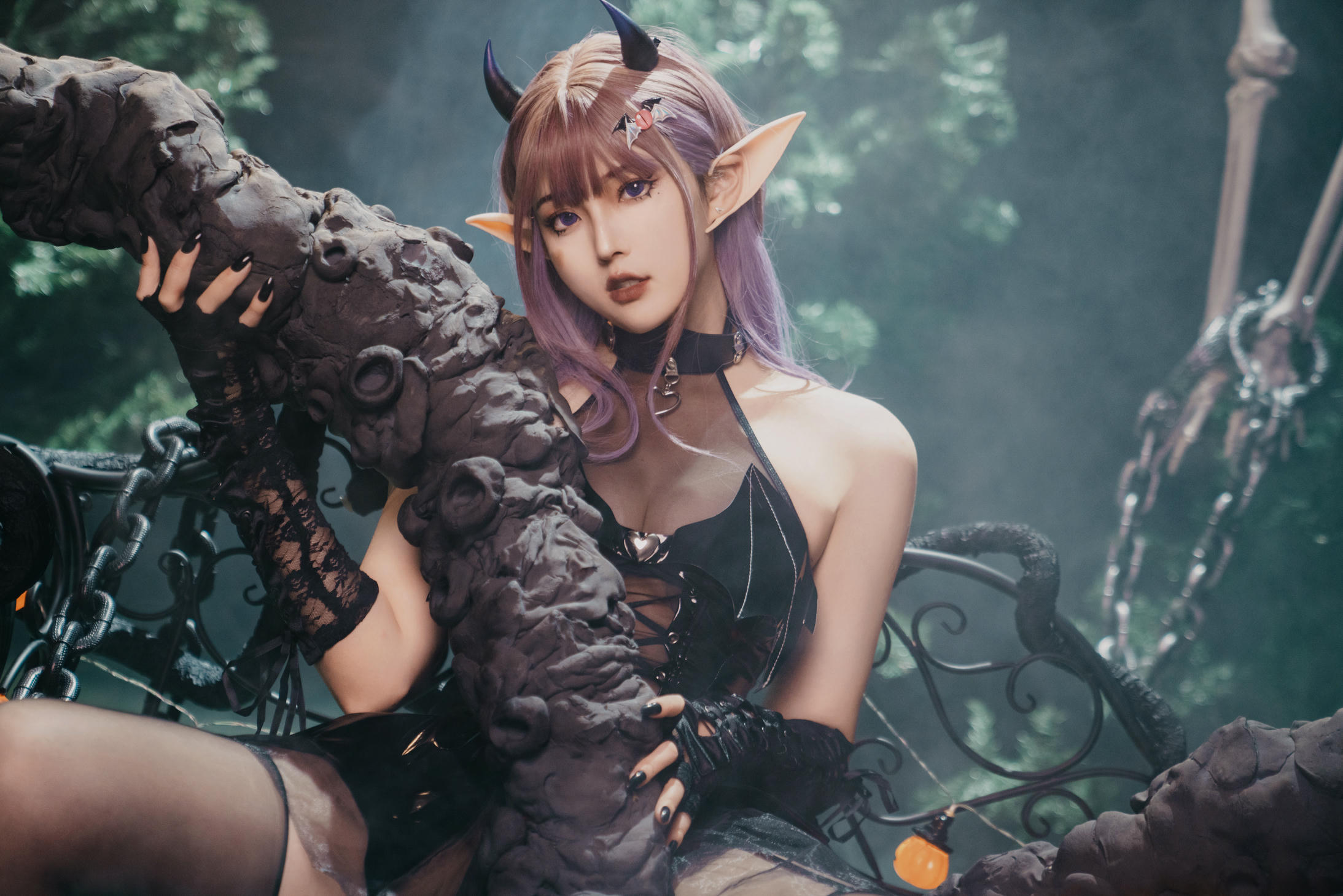 Natsuko夏夏子 NO.056 万圣小魔女[52P-1V-566.9M]_第2集