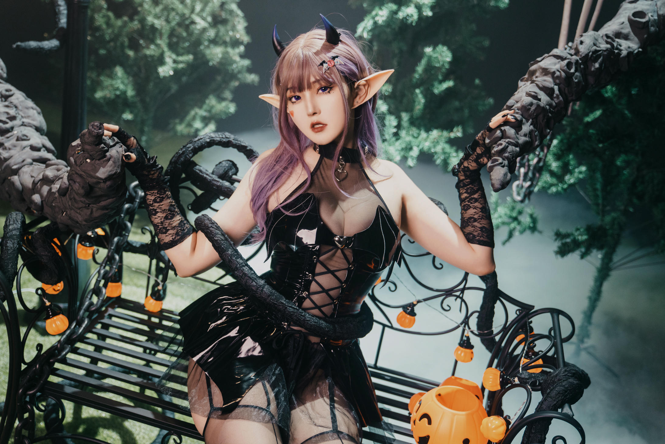 Natsuko夏夏子 NO.056 万圣小魔女[52P-1V-566.9M]_第2集