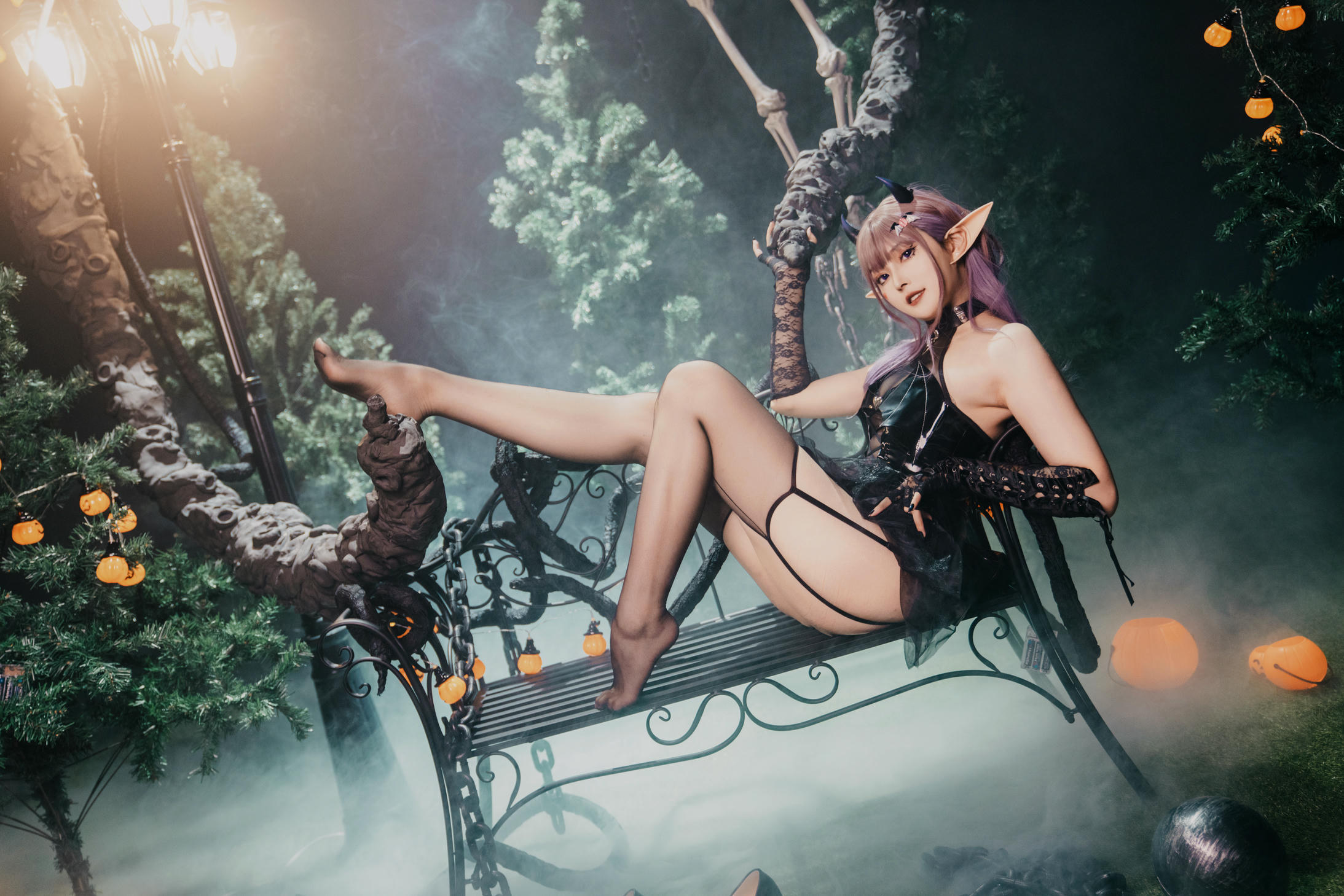 Natsuko夏夏子 NO.056 万圣小魔女[52P-1V-566.9M]_第2集