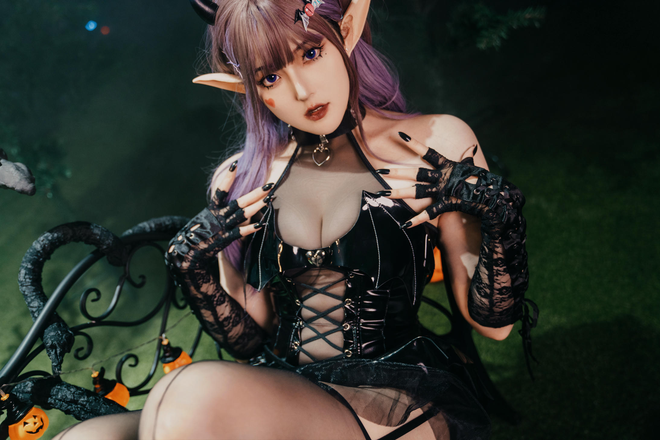 Natsuko夏夏子 NO.056 万圣小魔女[52P-1V-566.9M]_第2集