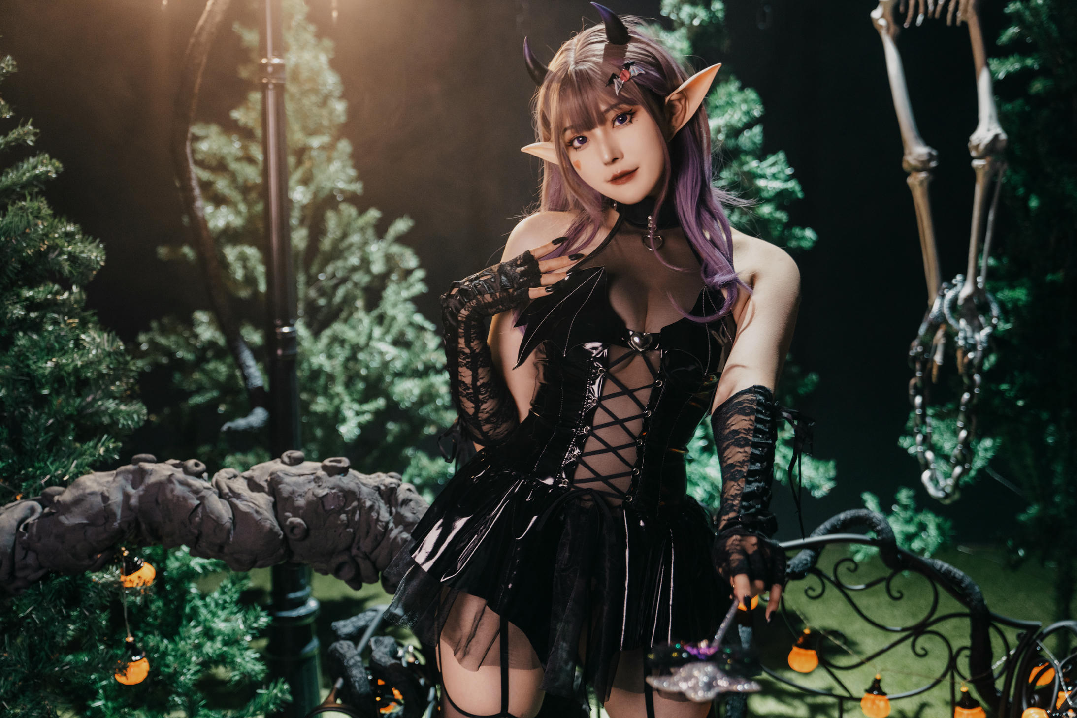 Natsuko夏夏子 NO.056 万圣小魔女[52P-1V-566.9M]_第1集