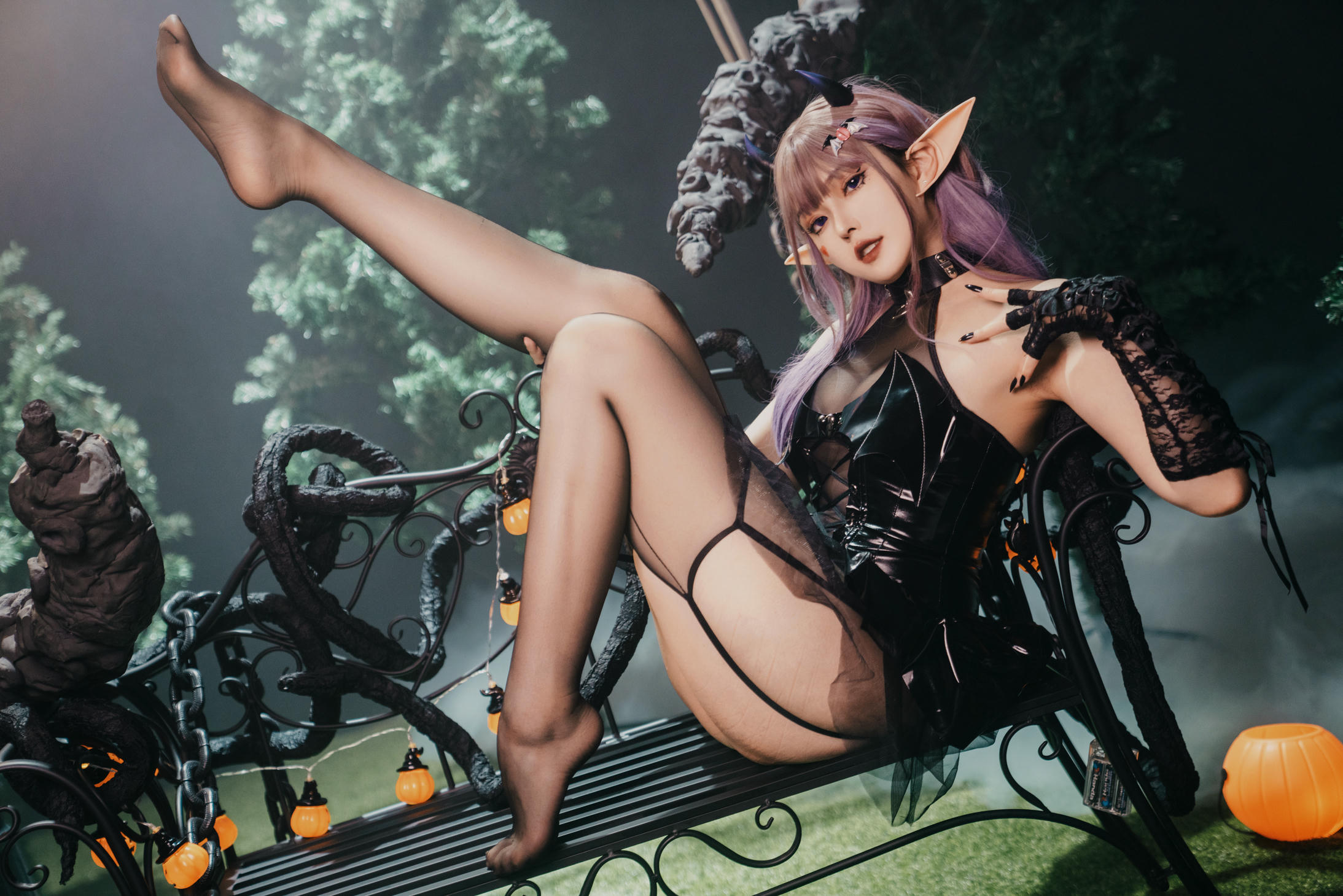 Natsuko夏夏子 NO.056 万圣小魔女[52P-1V-566.9M]_第2集