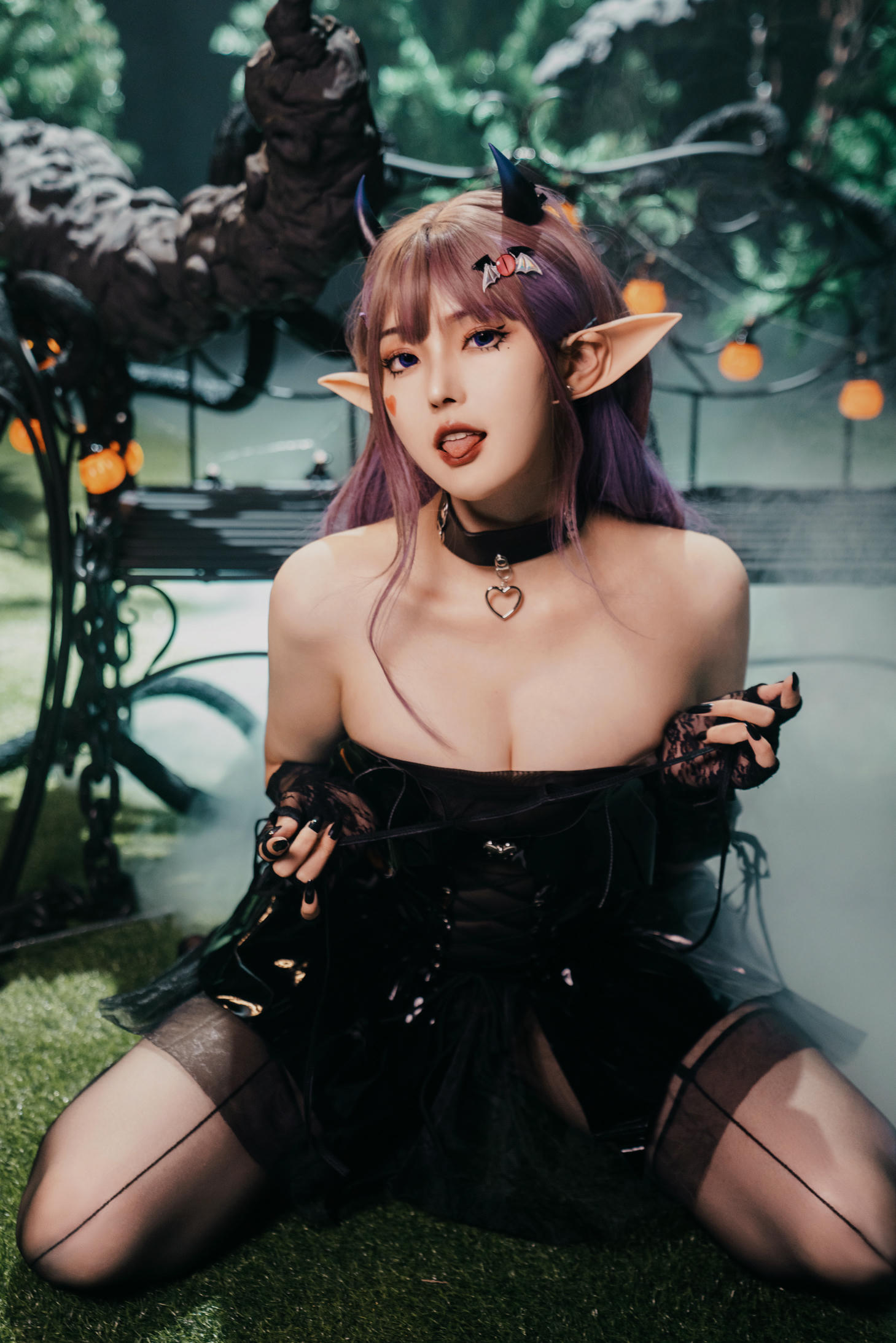 Natsuko夏夏子 NO.056 万圣小魔女[52P-1V-566.9M]_第3集