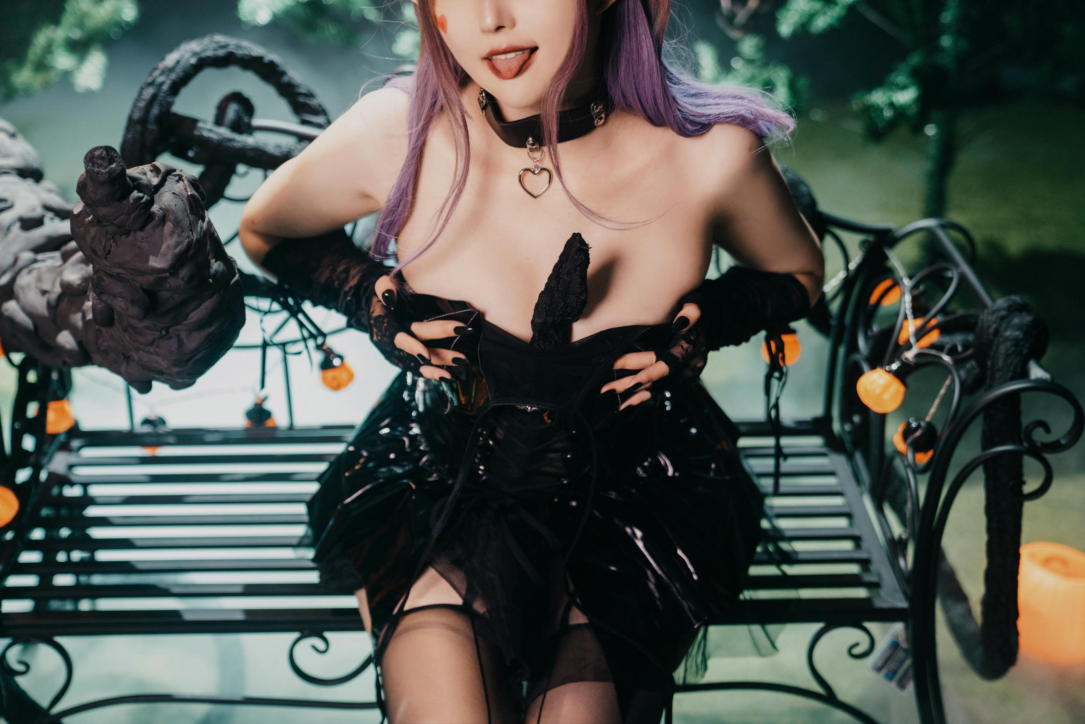 Natsuko夏夏子 NO.056 万圣小魔女[52P-1V-566.9M]_第3集