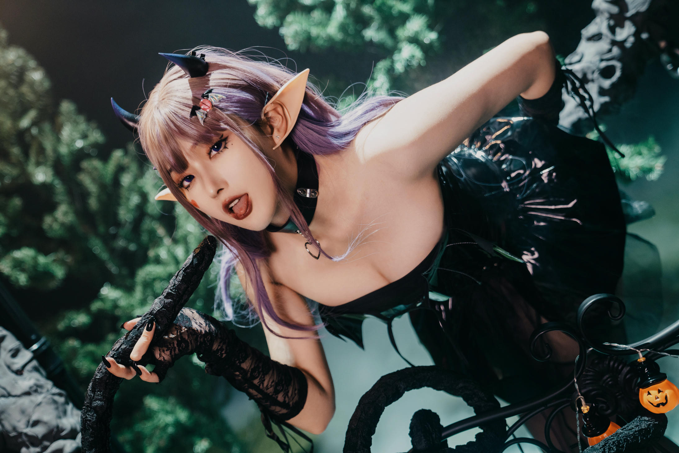 Natsuko夏夏子 NO.056 万圣小魔女[52P-1V-566.9M]_第3集