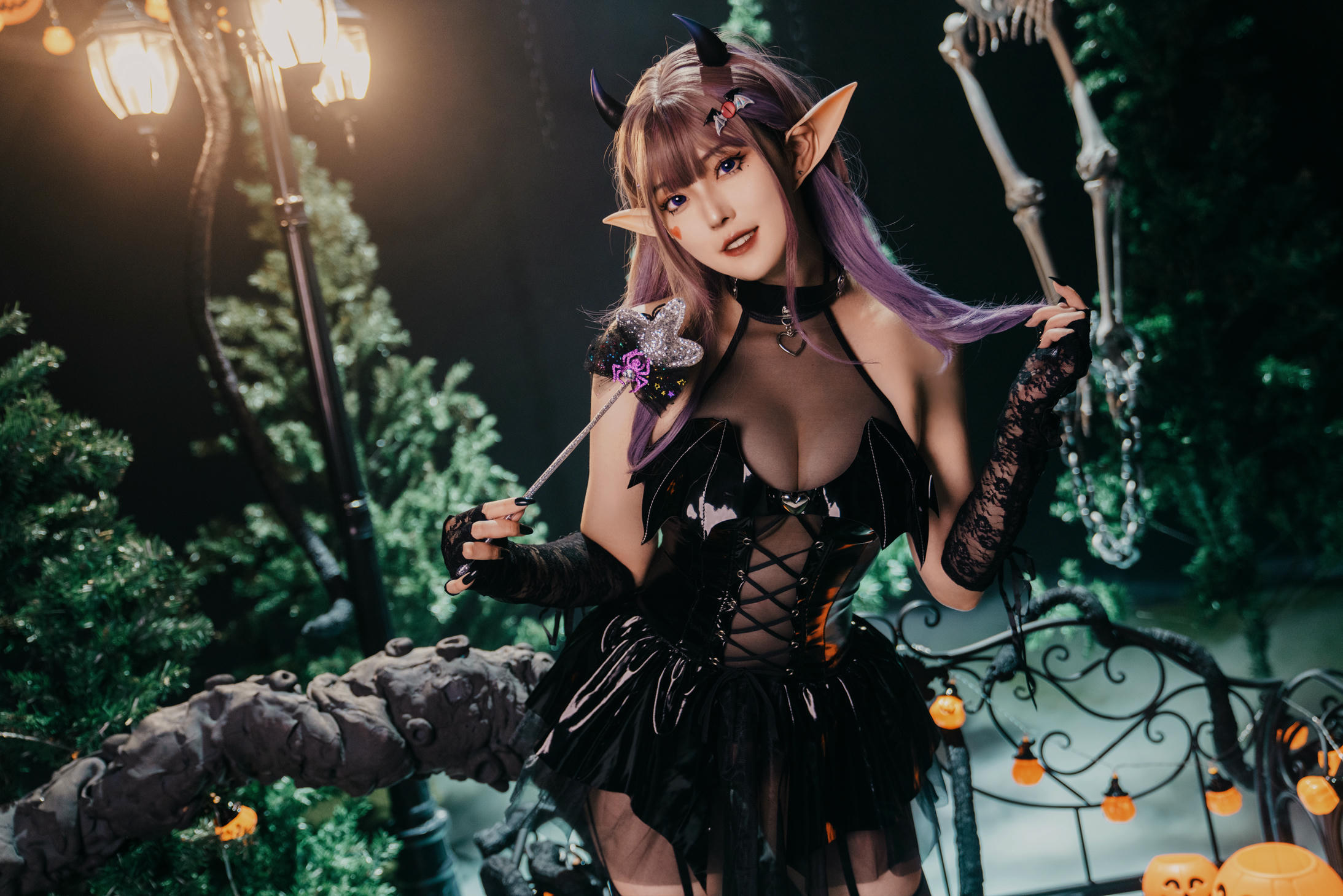 Natsuko夏夏子 NO.056 万圣小魔女[52P-1V-566.9M]_第1集