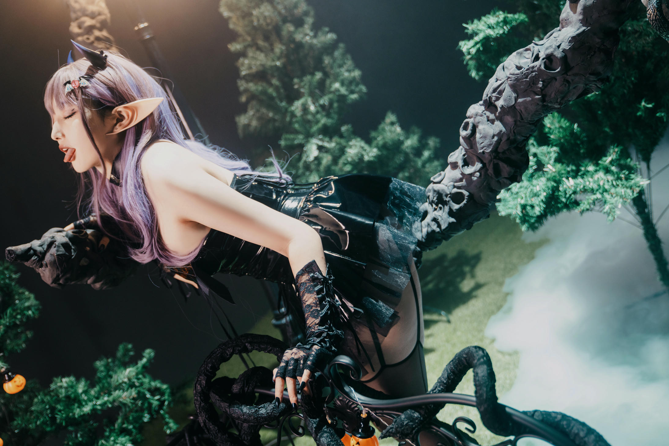 Natsuko夏夏子 NO.056 万圣小魔女[52P-1V-566.9M]_第3集