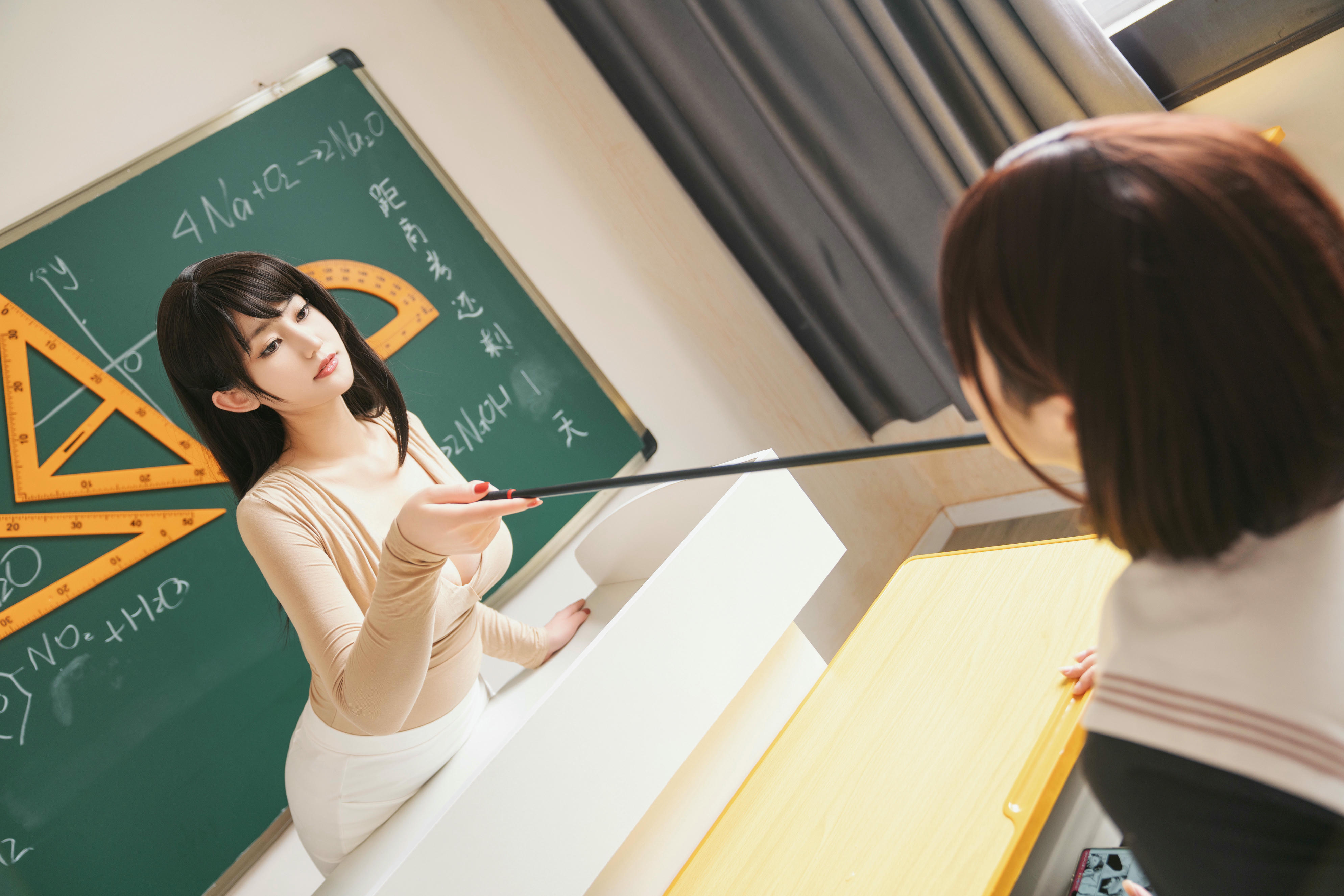 Natsuko夏夏子 NO.057 &星澜是澜澜叫澜妹呀 补习老师的惩罚 [126P-1V+1.18GB]_第1集