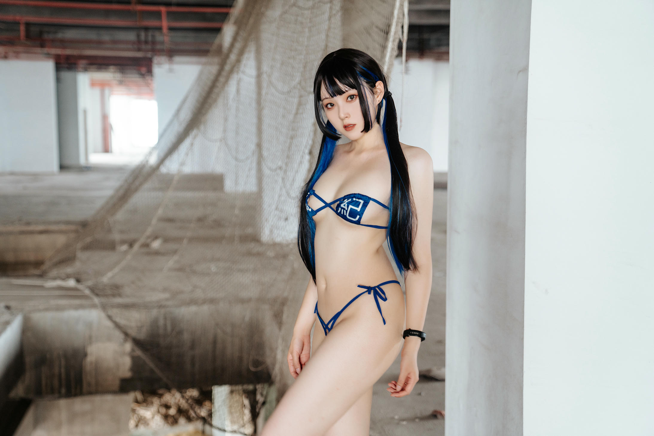 Natsuko夏夏子 NO.059 废墟风纪委员[45P 372M]_第1集