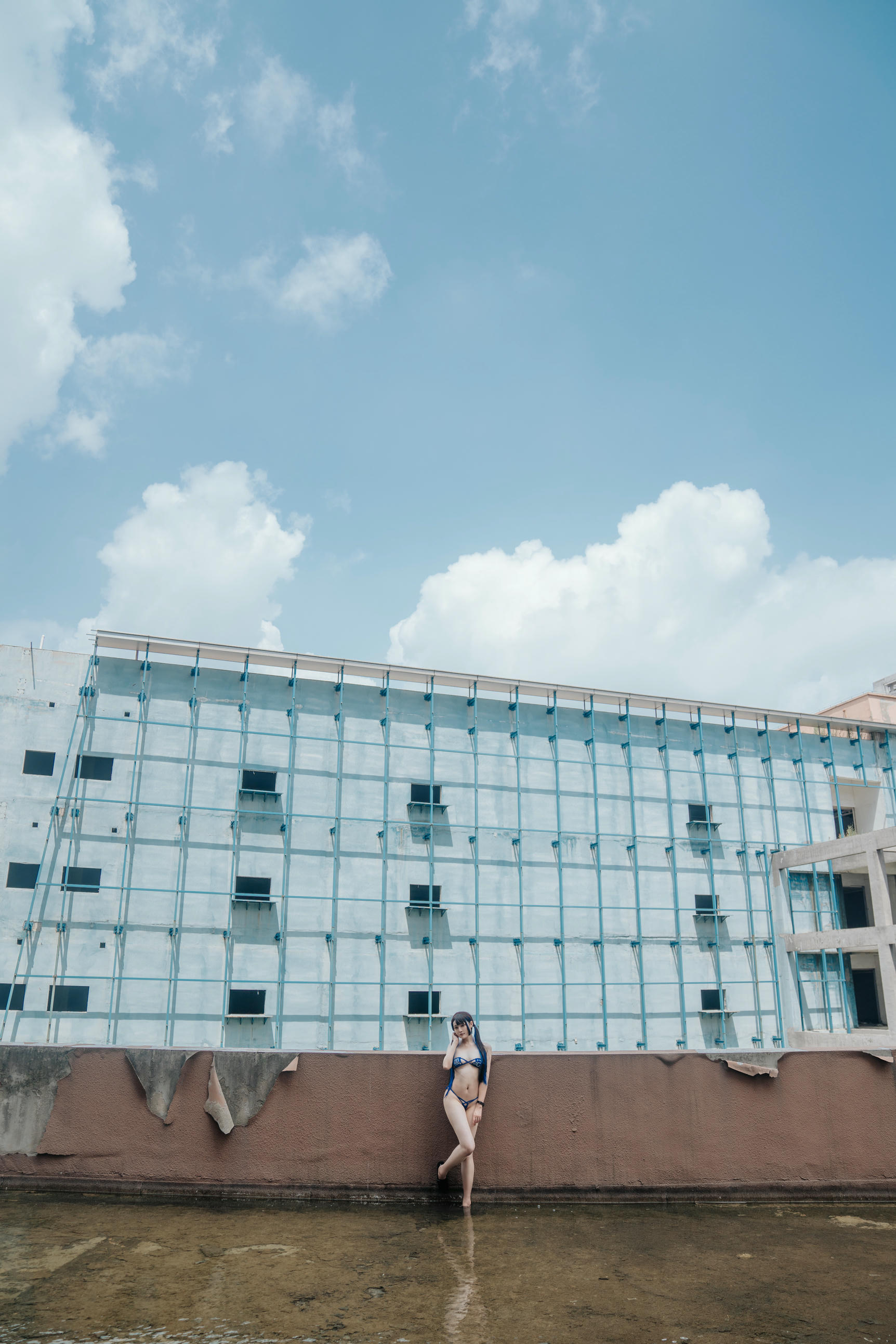 Natsuko夏夏子 NO.059 废墟风纪委员[45P 372M]_第2集