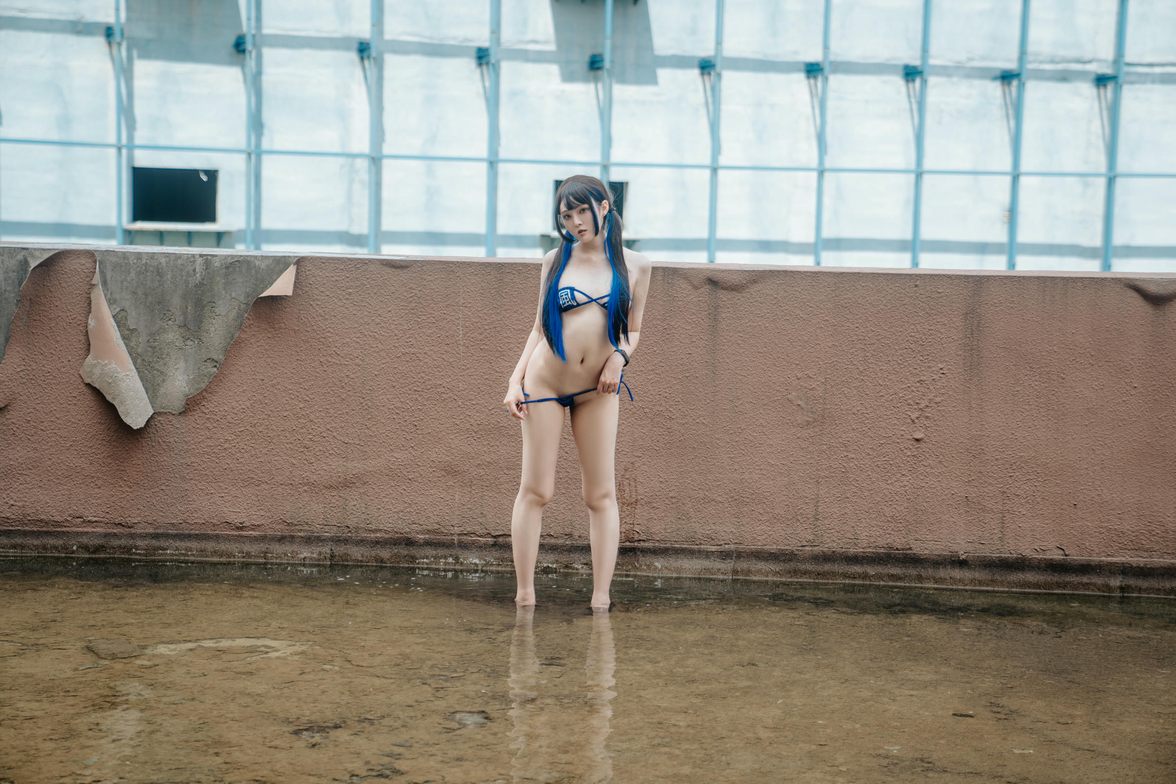 Natsuko夏夏子 NO.059 废墟风纪委员[45P 372M]_第2集