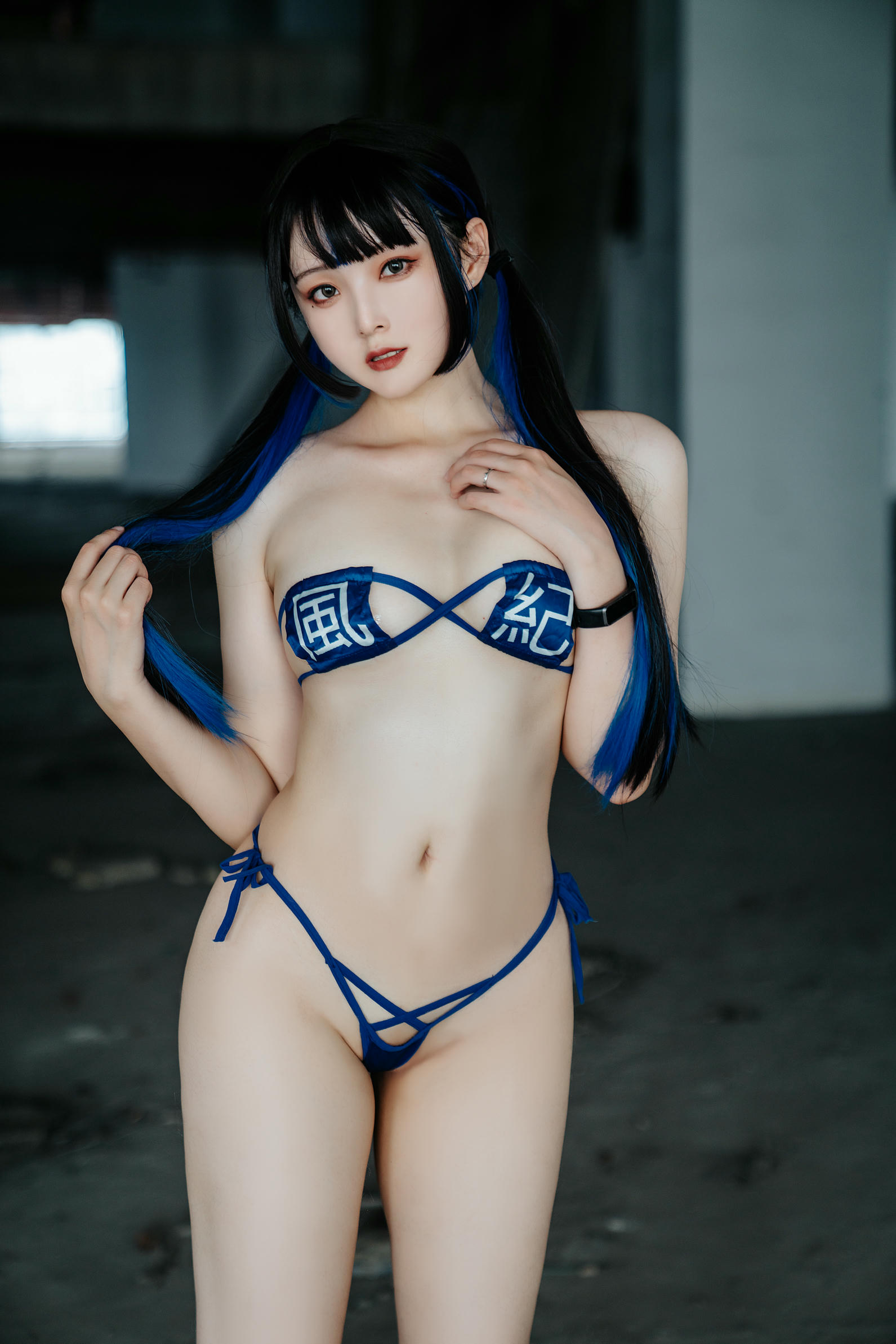 Natsuko夏夏子 NO.059 废墟风纪委员[45P 372M]_第1集