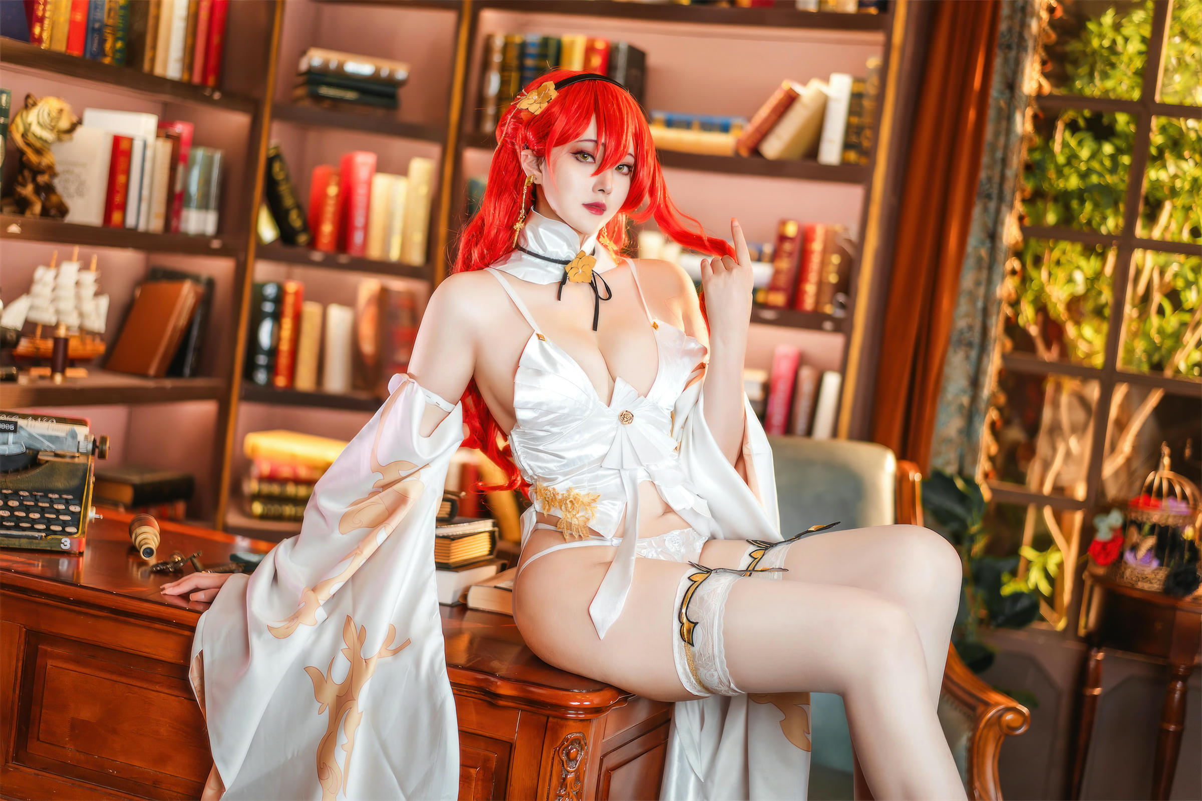 Natsuko夏夏子 NO.062 崩坏：星穹铁道 姬子礼服[77P 426M]_第1集