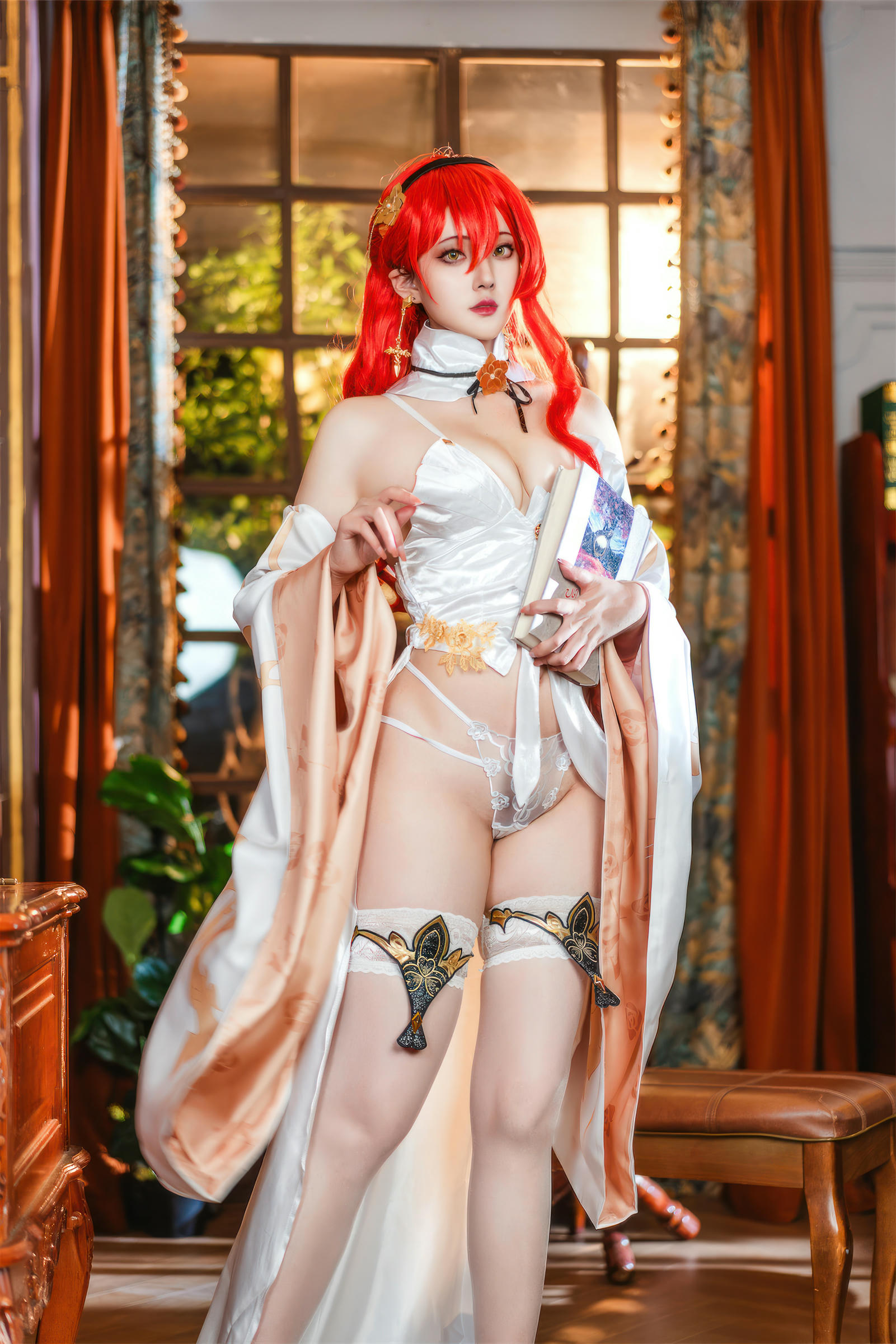 Natsuko夏夏子 NO.062 崩坏：星穹铁道 姬子礼服[77P 426M]_第1集