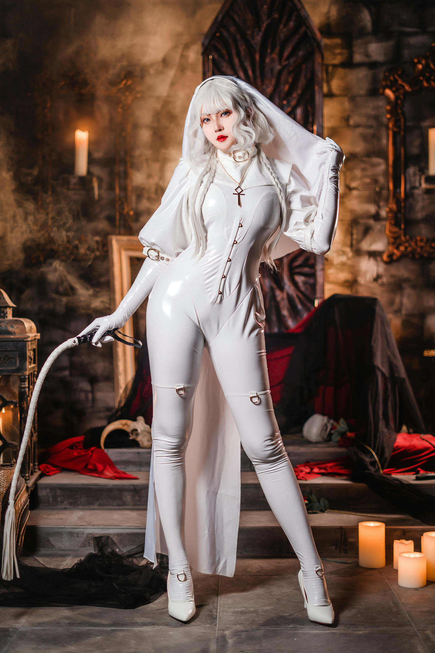 Natsuko夏夏子 NO.063 白修女[61P1V 621M]_第1集