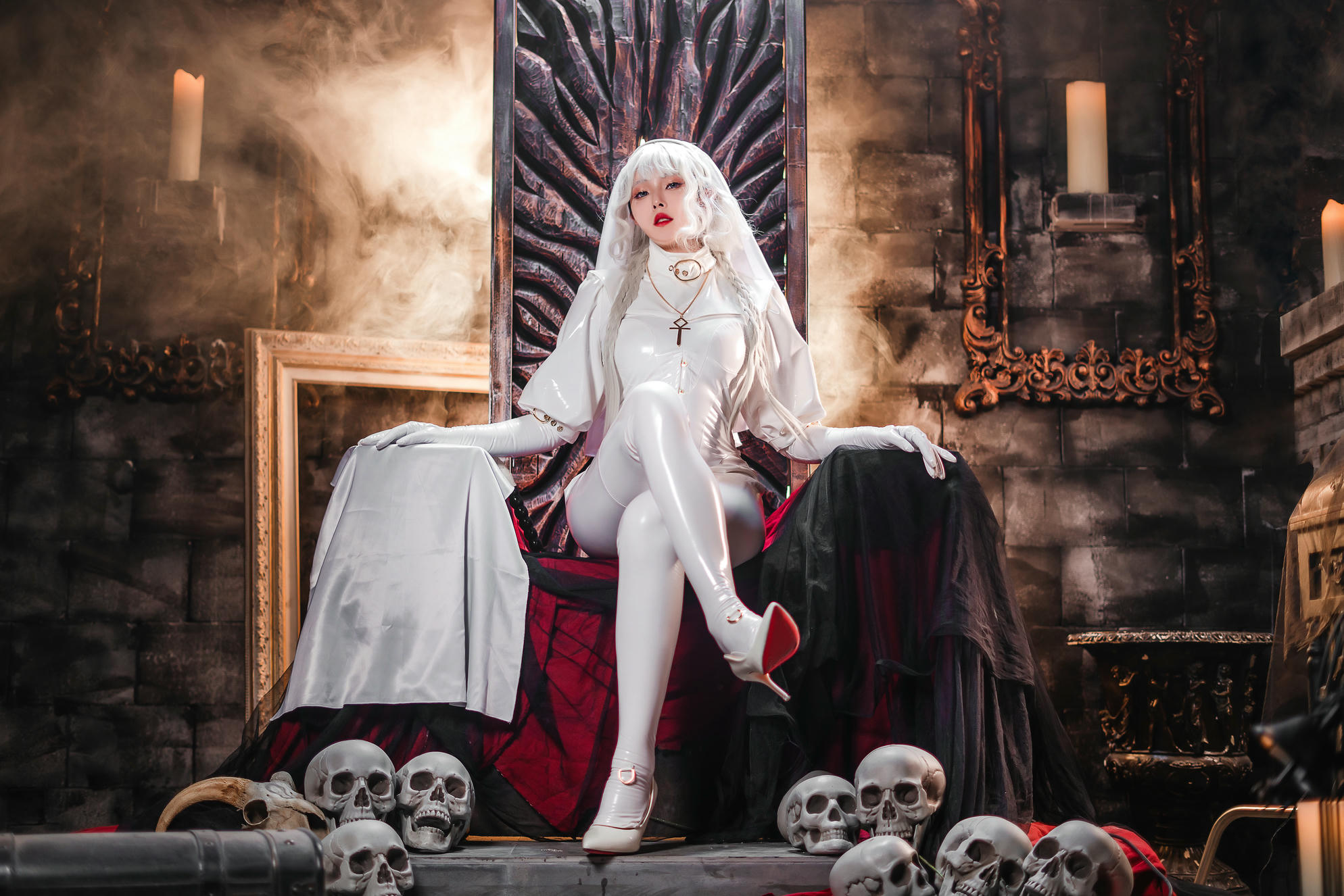 Natsuko夏夏子 NO.063 白修女[61P1V 621M]_第1集