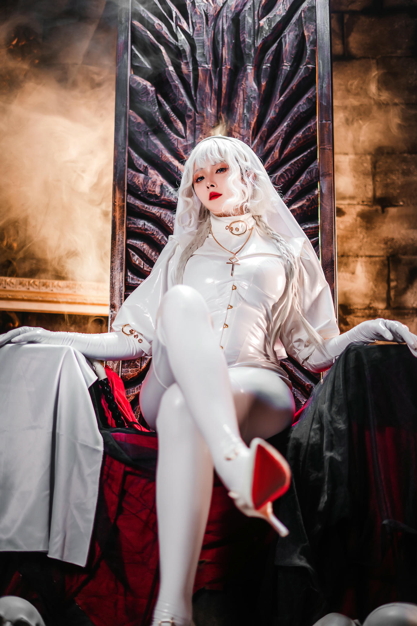 Natsuko夏夏子 NO.063 白修女[61P1V 621M]_第1集