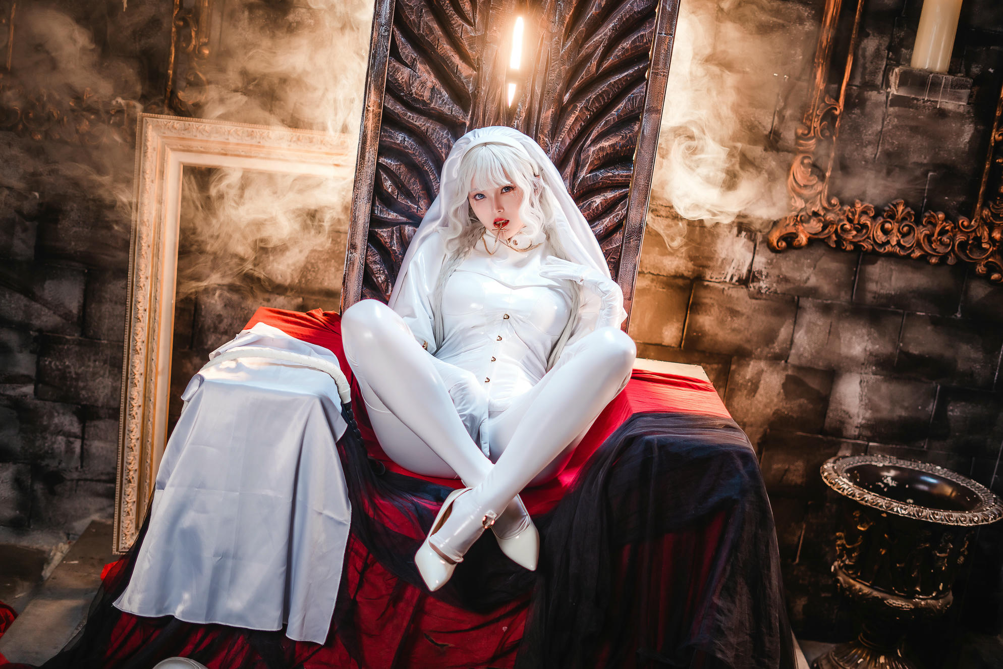 Natsuko夏夏子 NO.063 白修女[61P1V 621M]_第1集