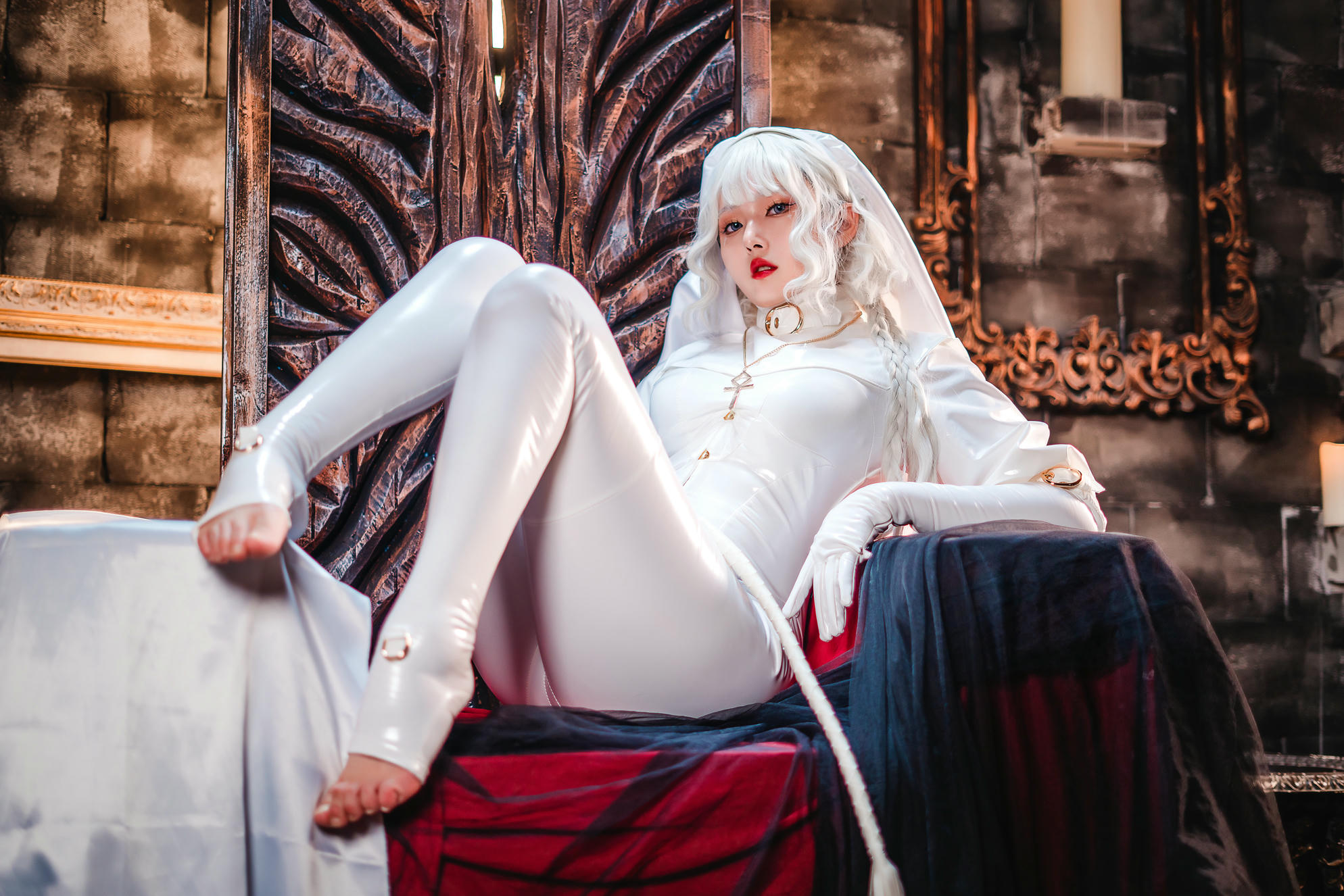 Natsuko夏夏子 NO.063 白修女[61P1V 621M]_第2集