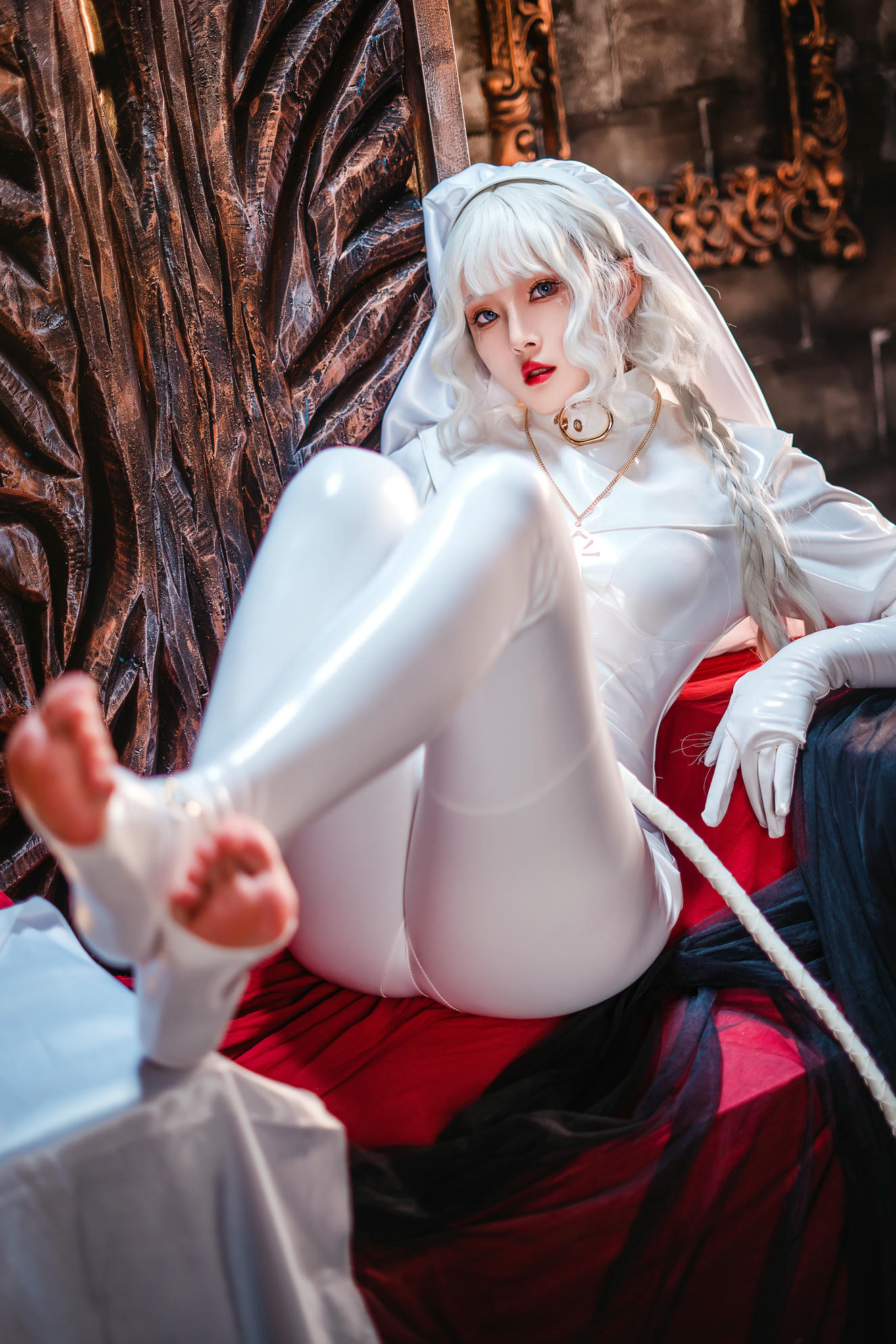 Natsuko夏夏子 NO.063 白修女[61P1V 621M]_第2集