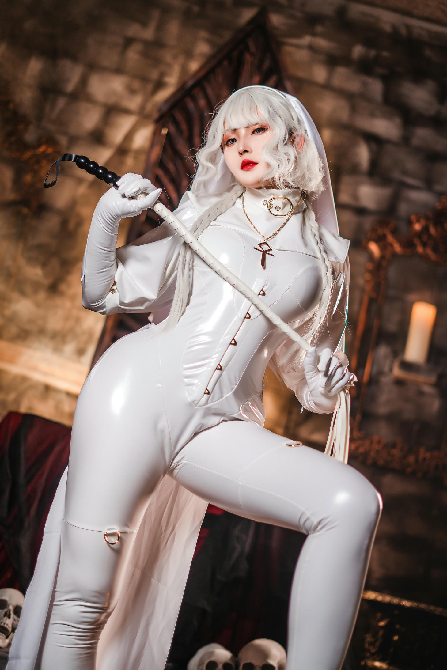 Natsuko夏夏子 NO.063 白修女[61P1V 621M]_第1集