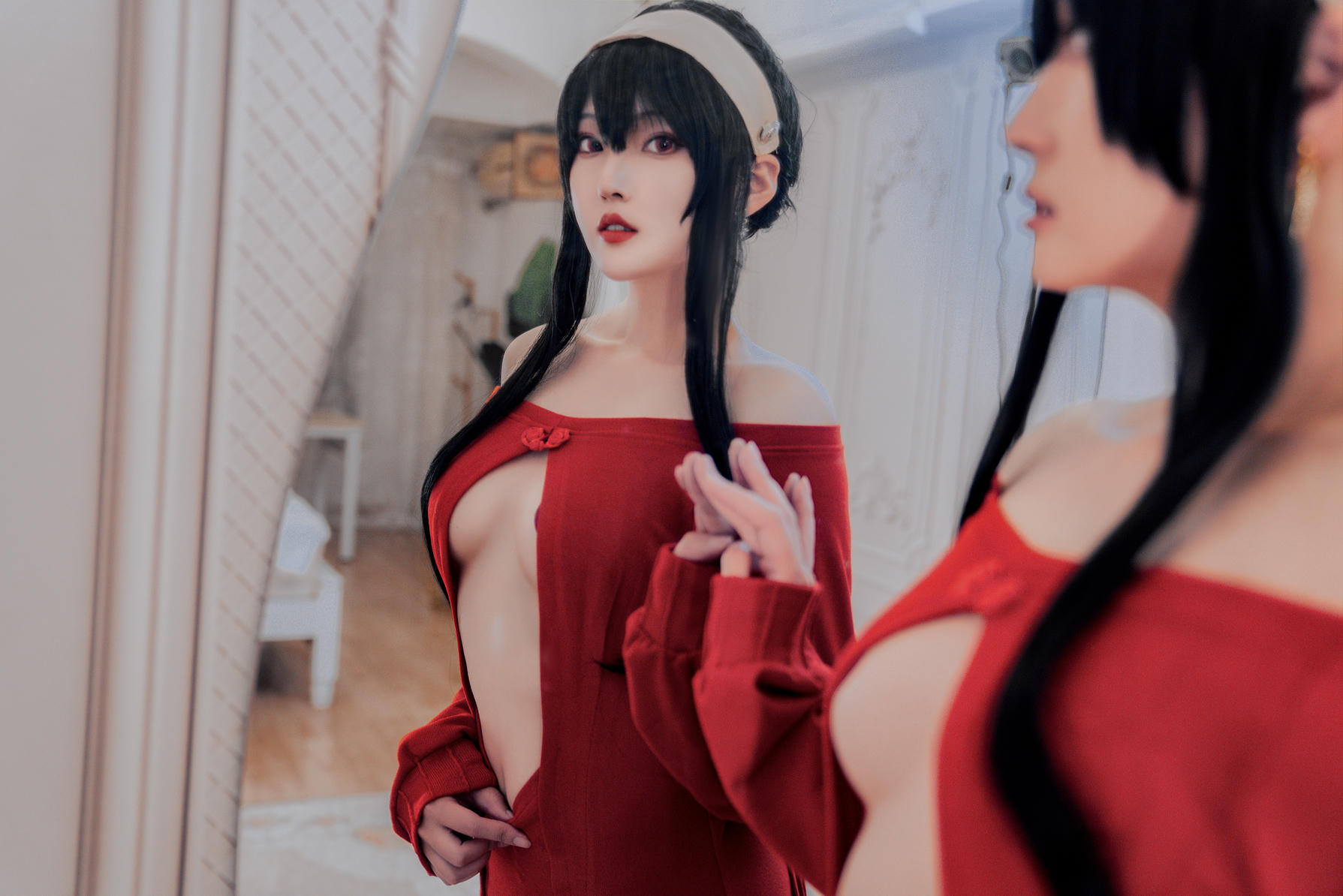 Natsuko夏夏子 NO.007 约尔毛衣 [36P1V-483MB]_第1集