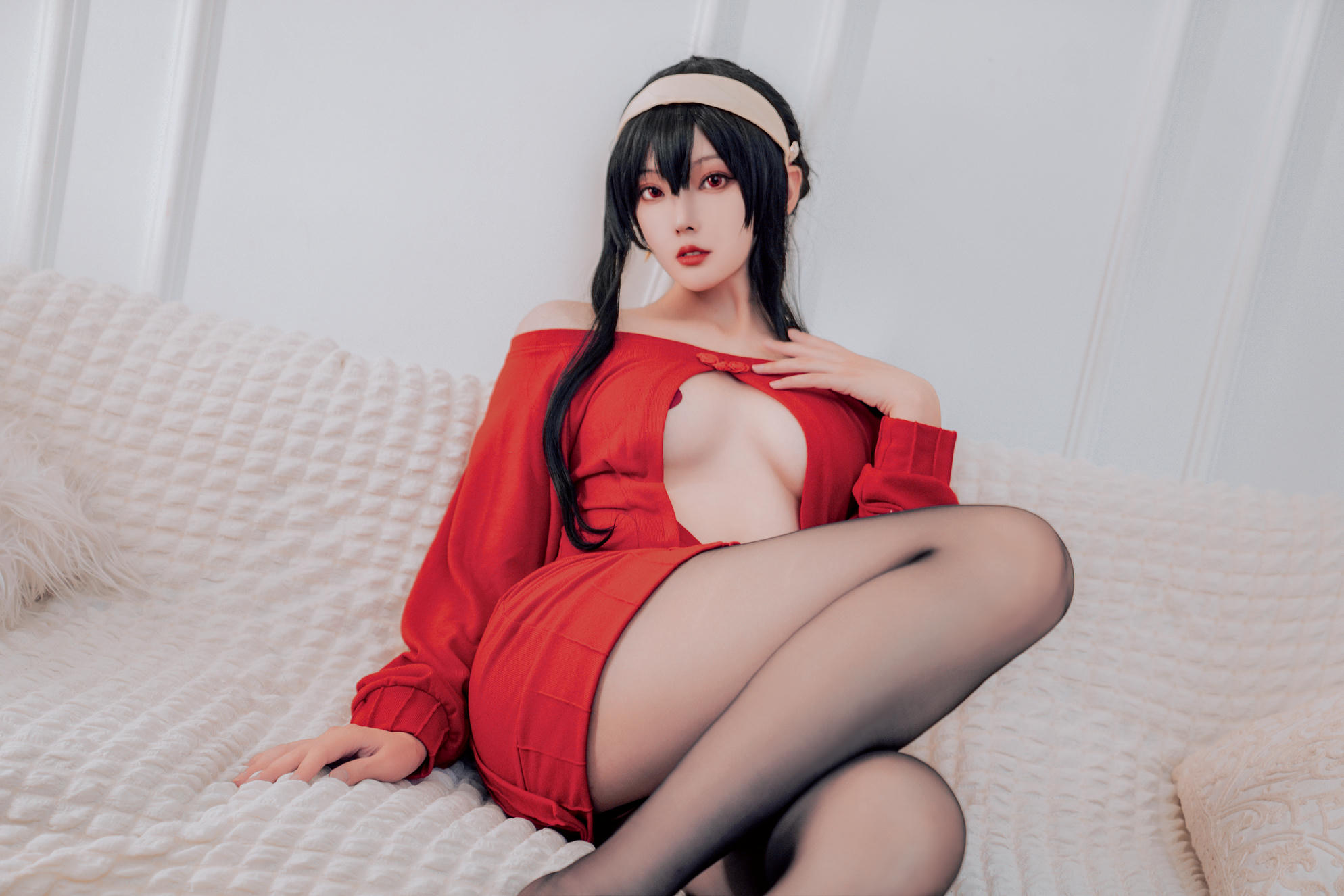 Natsuko夏夏子 NO.007 约尔毛衣 [36P1V-483MB]_第1集