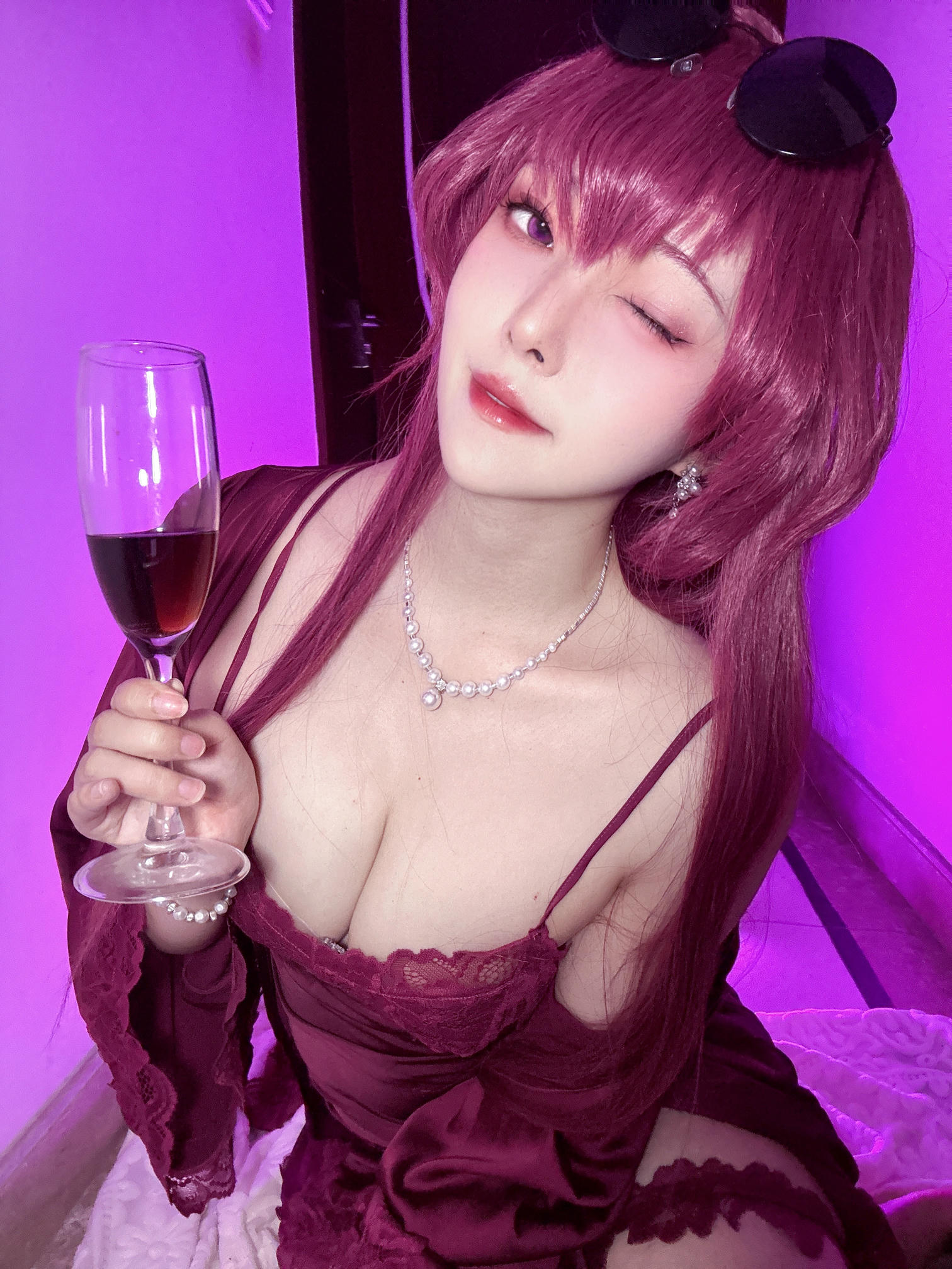 Natsuko夏夏子 NO.065 崩坏：星穹铁道 卡芙卡睡衣[34P6V 377M]_第1集