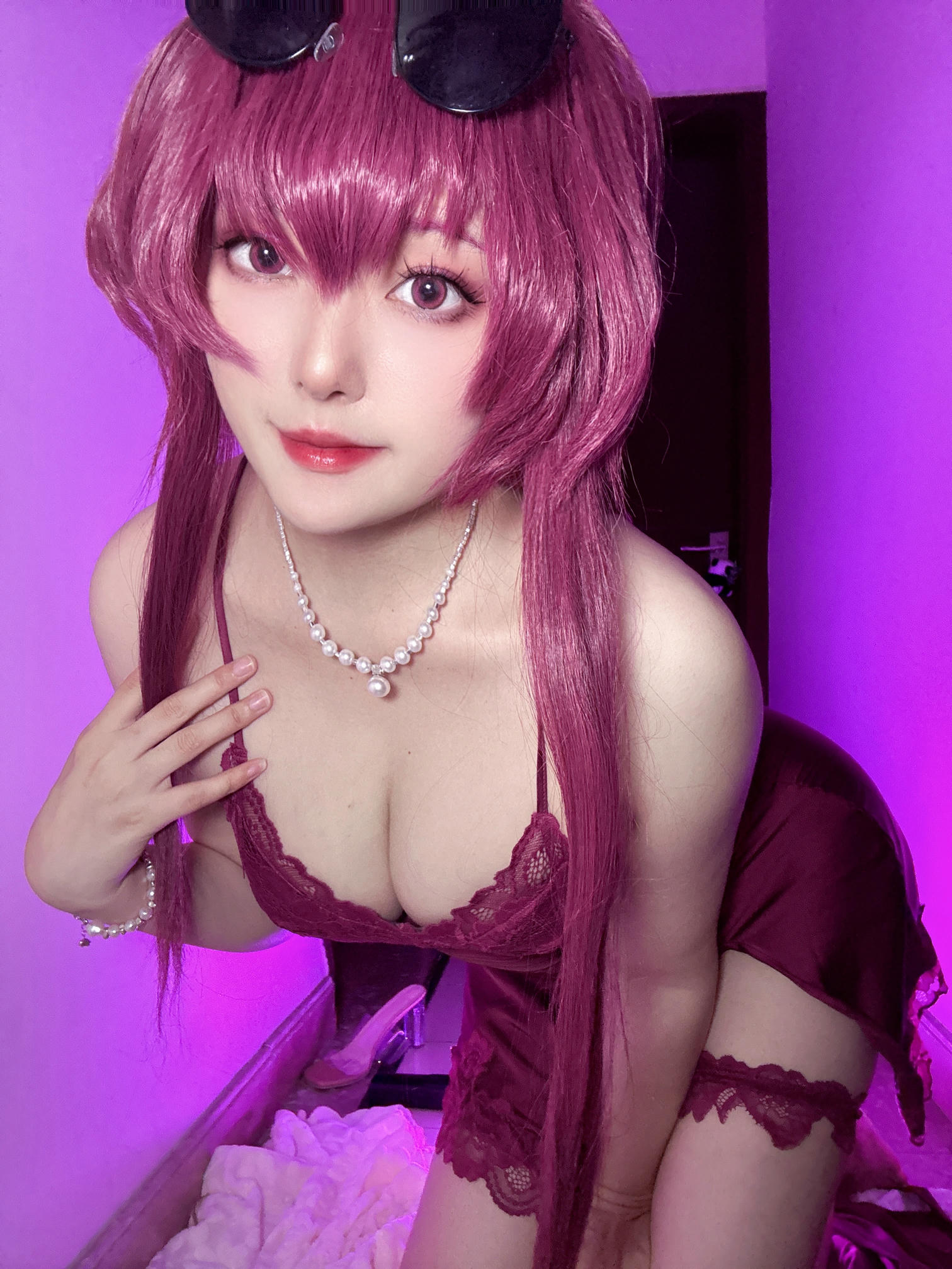 Natsuko夏夏子 NO.065 崩坏：星穹铁道 卡芙卡睡衣[34P6V 377M]_第1集