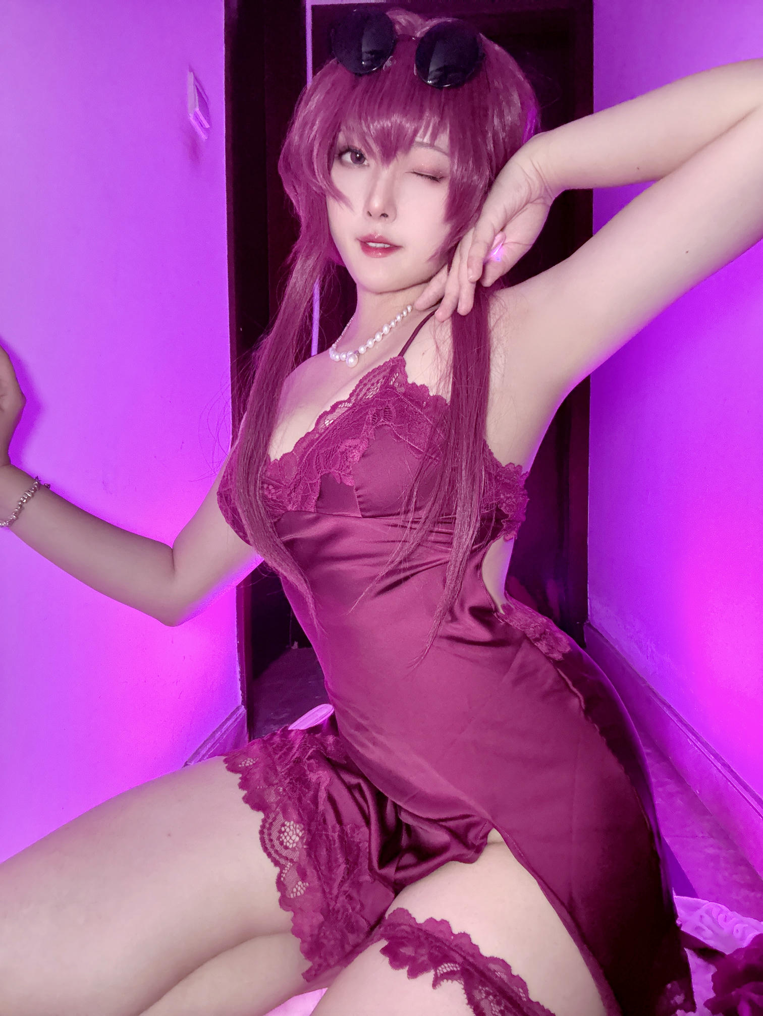 Natsuko夏夏子 NO.065 崩坏：星穹铁道 卡芙卡睡衣[34P6V 377M]_第1集