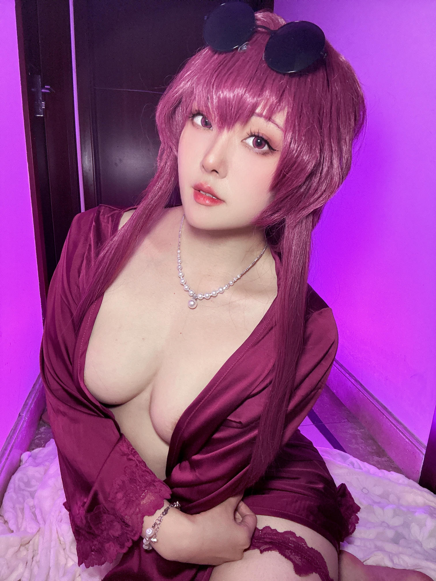 Natsuko夏夏子 NO.065 崩坏：星穹铁道 卡芙卡睡衣[34P6V 377M]_第2集