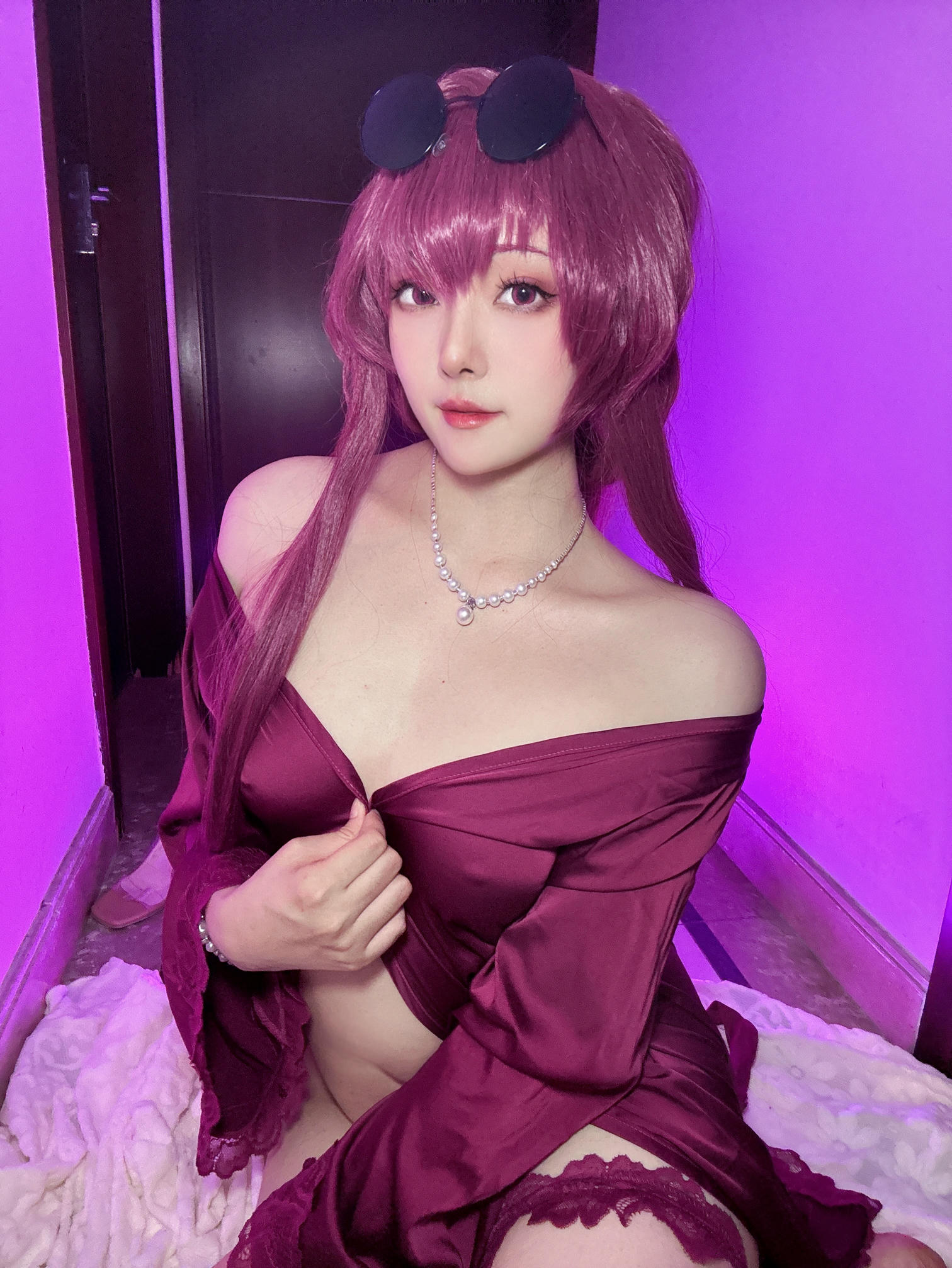 Natsuko夏夏子 NO.065 崩坏：星穹铁道 卡芙卡睡衣[34P6V 377M]_第2集