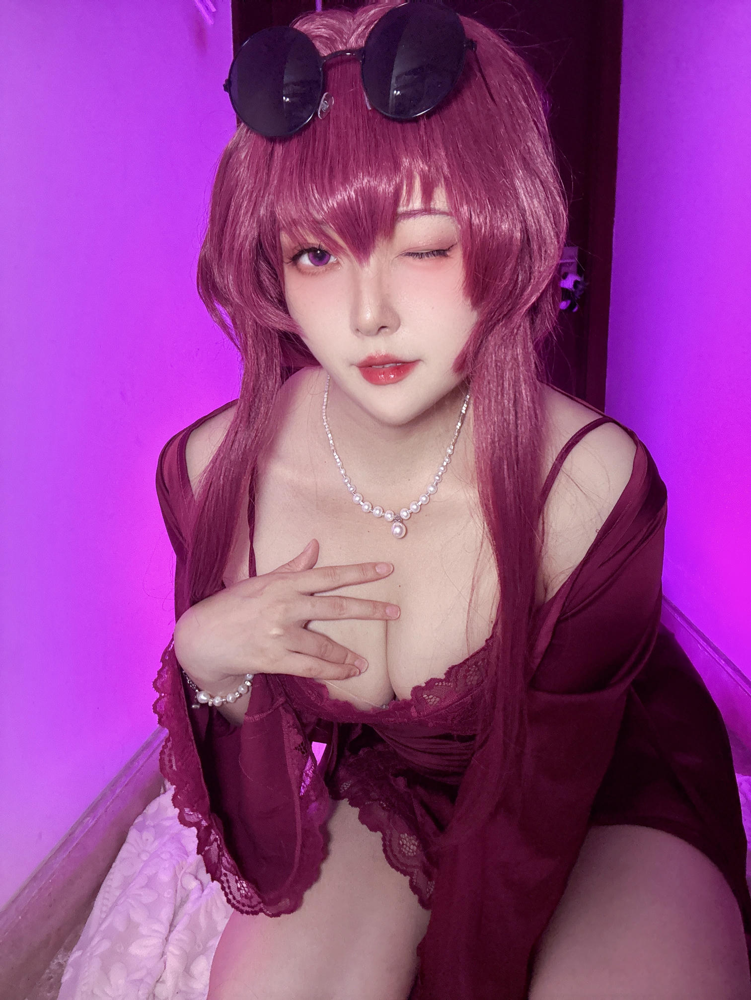 Natsuko夏夏子 NO.065 崩坏：星穹铁道 卡芙卡睡衣[34P6V 377M]_第1集