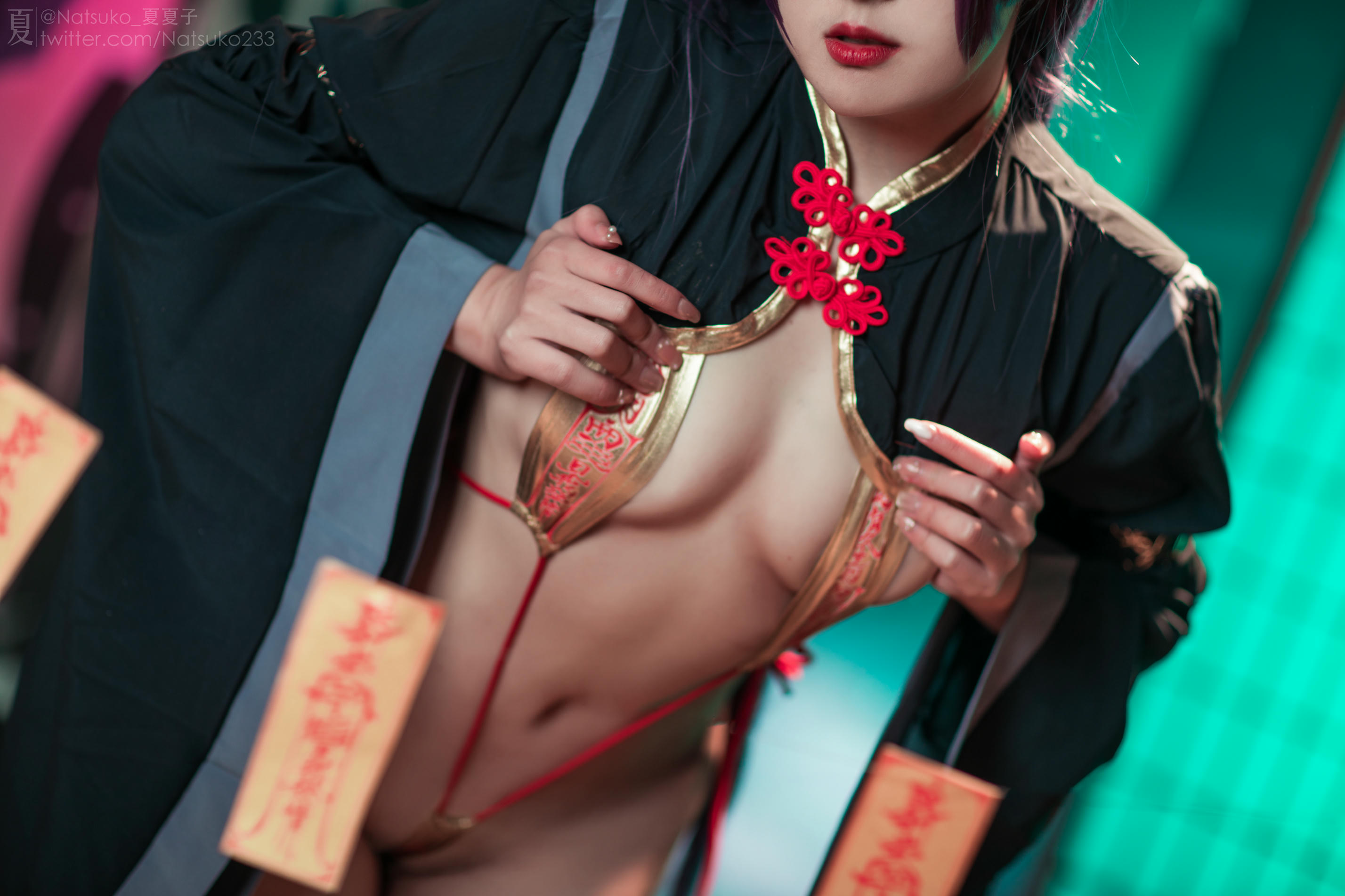 Natsuko夏夏子 NO.067 FGO 源赖光 僵尸同人[51P 410M]_第1集