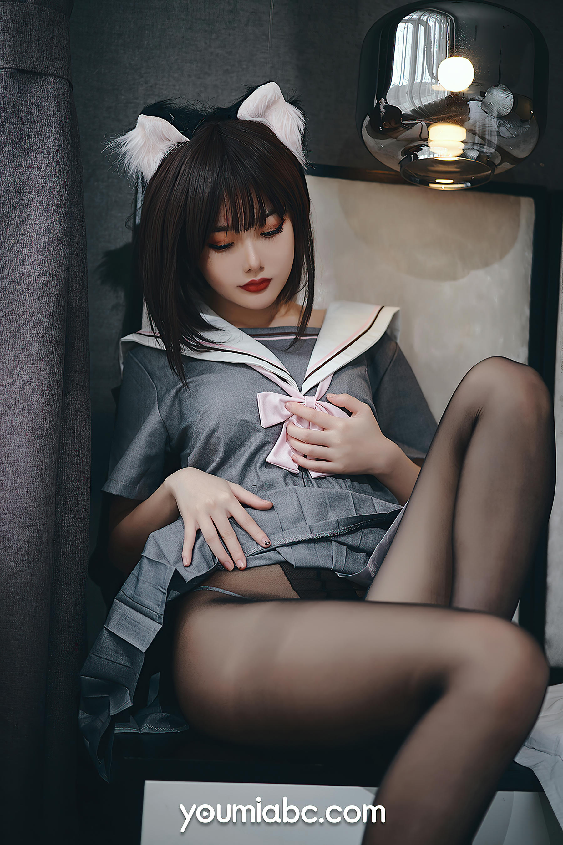 您的蛋蛋 NO.017 [YouMi尤蜜] 2020.11.10 制服猫娘[44P-845MB]_第1集