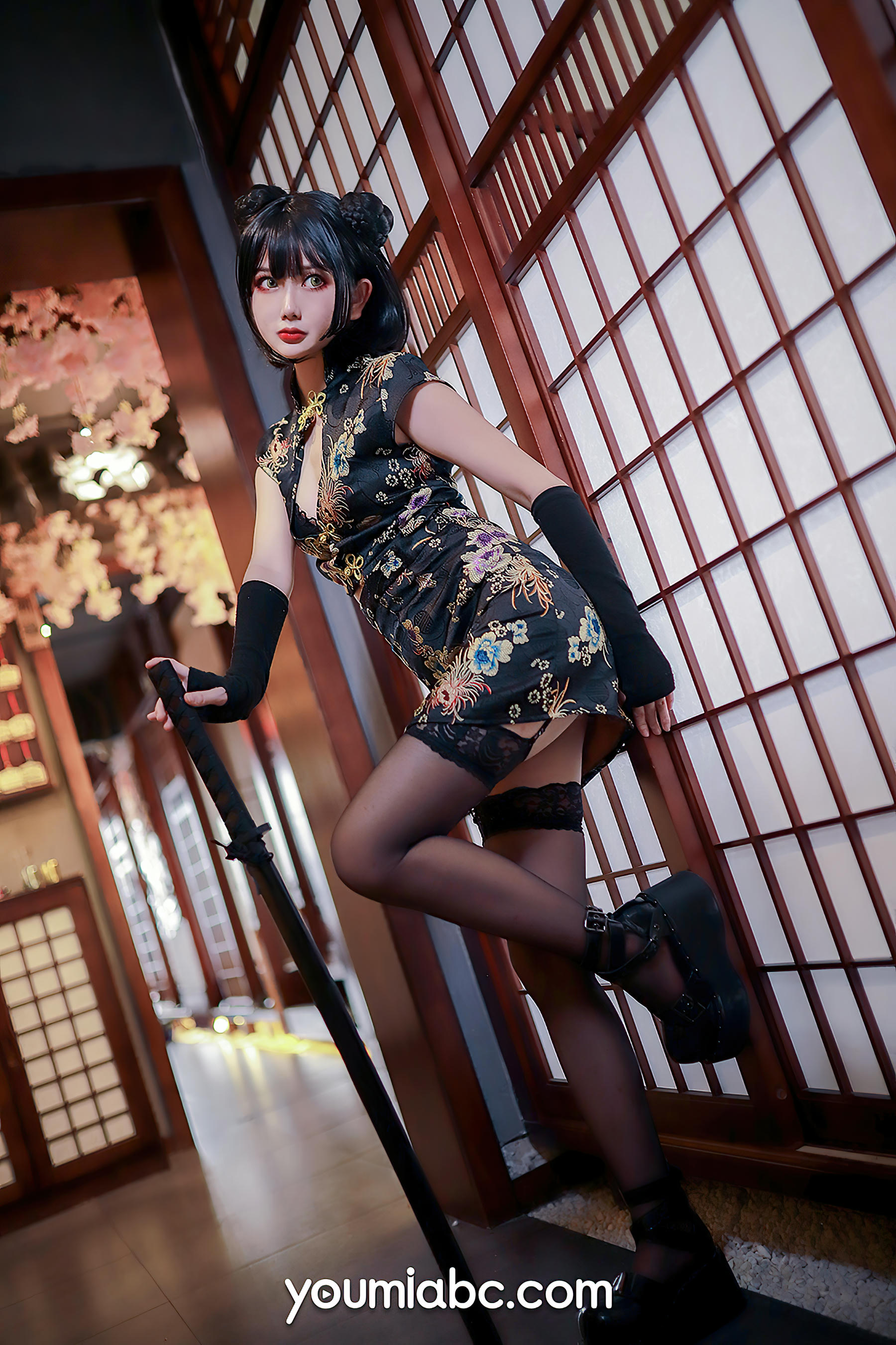 您的蛋蛋 NO.018 [YouMi尤蜜] 2020.12.12 旗袍武士娘[33P-650MB]_第1集