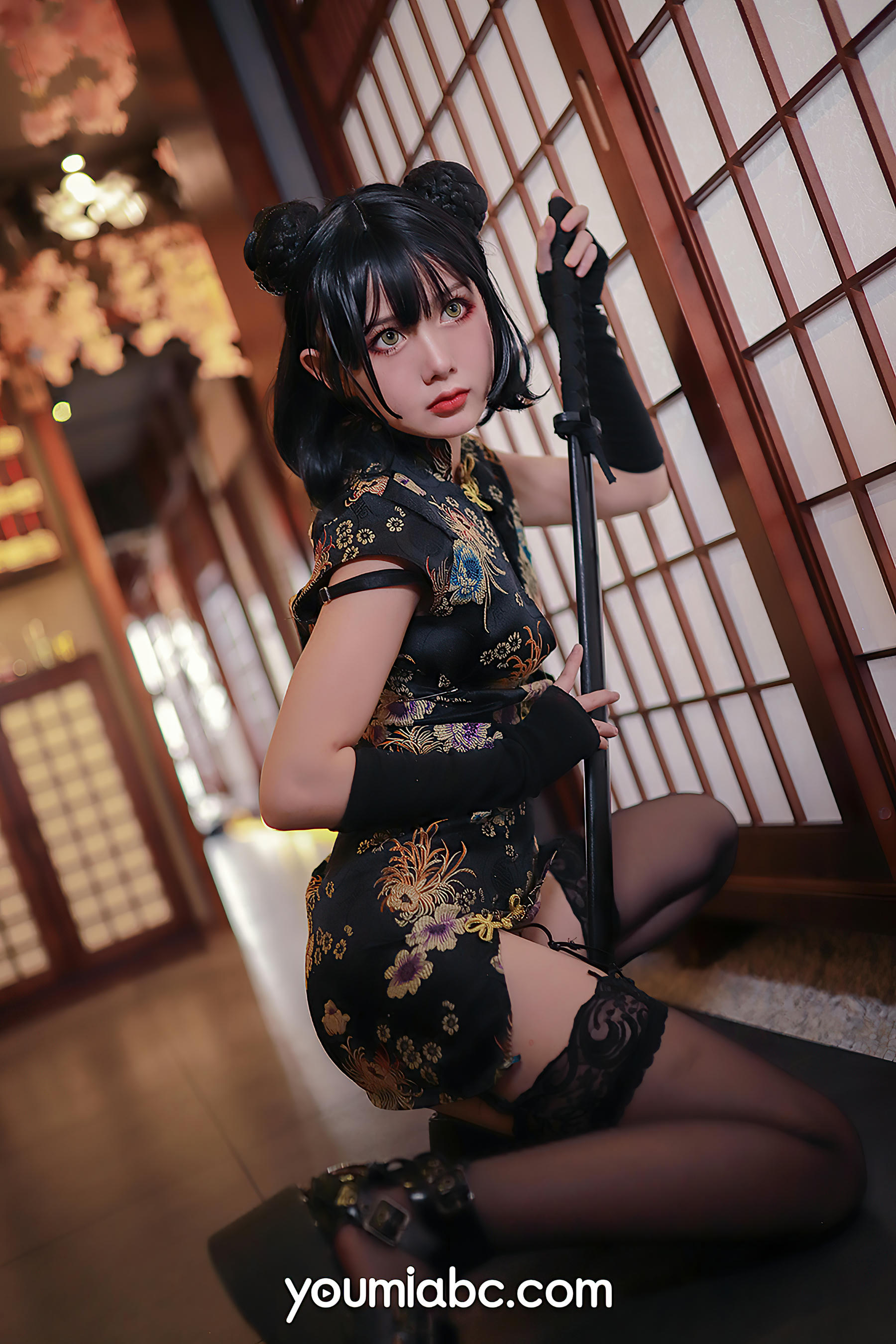 您的蛋蛋 NO.018 [YouMi尤蜜] 2020.12.12 旗袍武士娘[33P-650MB]_第1集