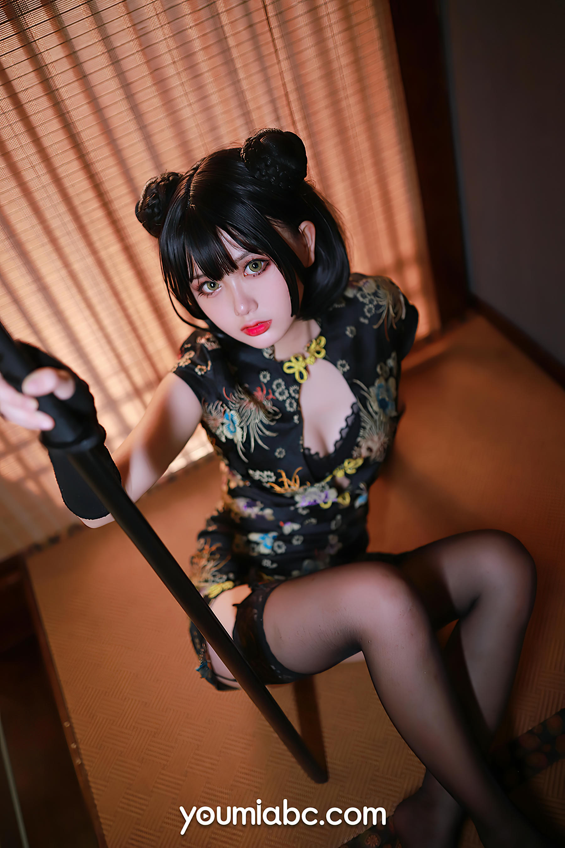 您的蛋蛋 NO.018 [YouMi尤蜜] 2020.12.12 旗袍武士娘[33P-650MB]_第1集