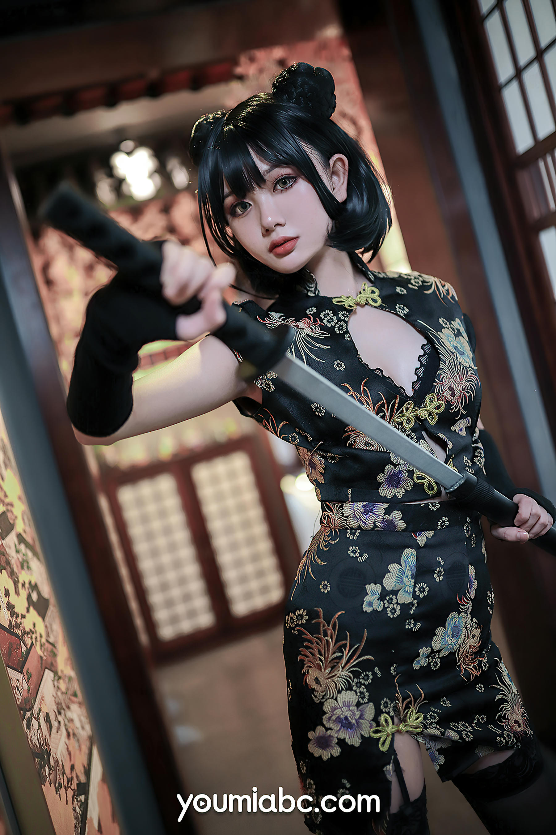 您的蛋蛋 NO.018 [YouMi尤蜜] 2020.12.12 旗袍武士娘[33P-650MB]_第1集