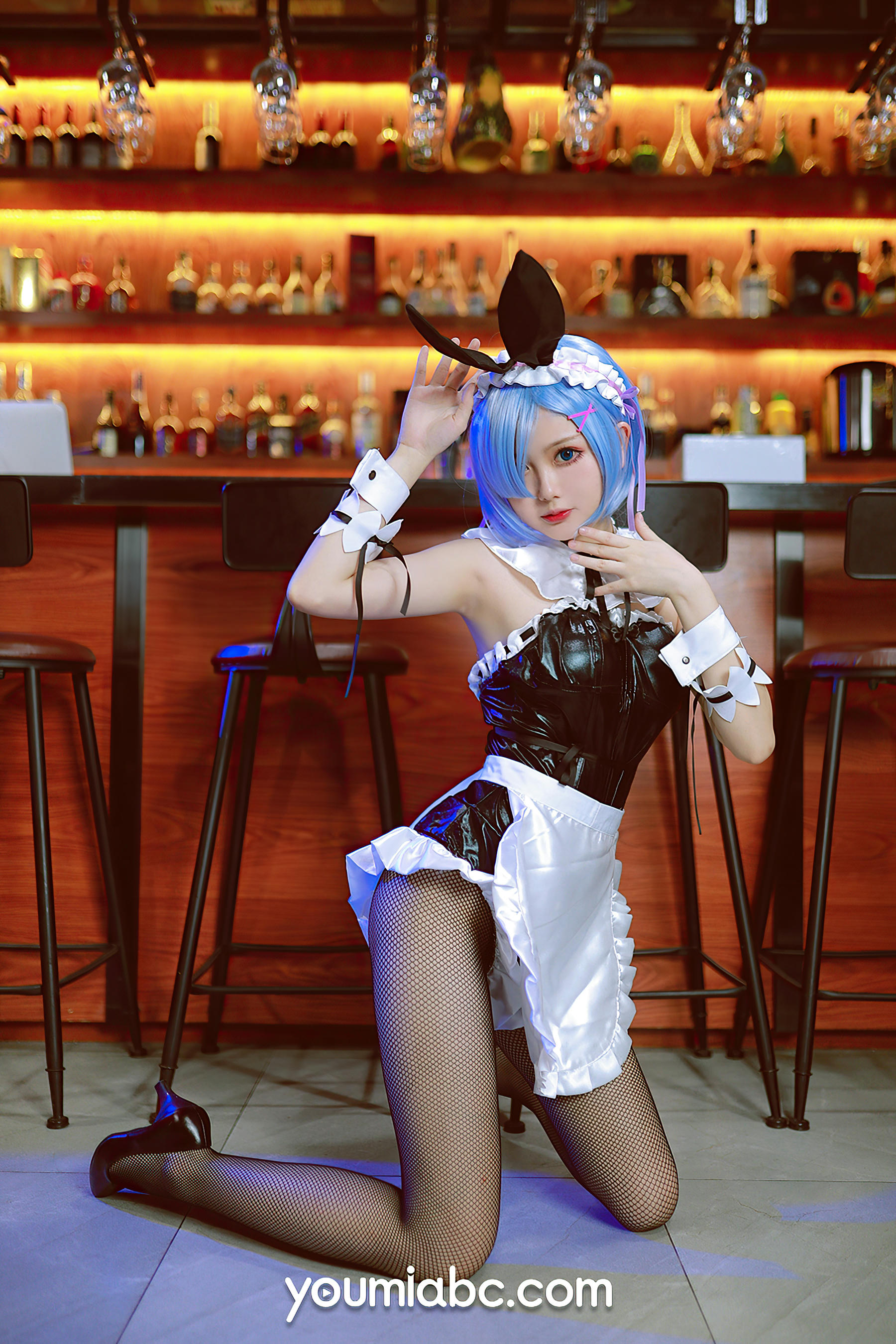 [YouMi尤蜜]2021.09.02 蕾姆兔女郎的小酒馆 您的蛋蛋[41P／890MB]_第1集